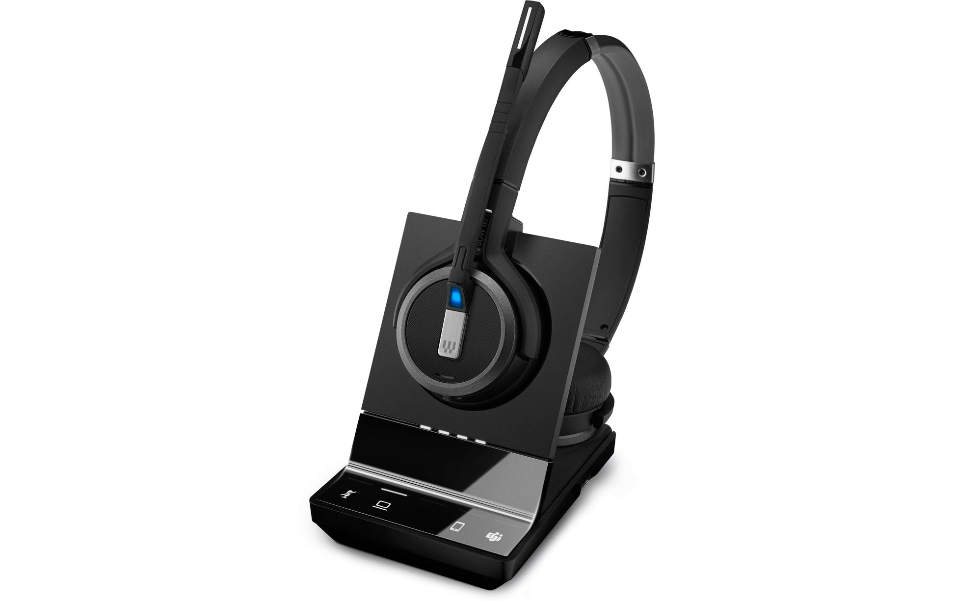 EPOS IMPACT SDW 5063T – Duo Headset – Bluetooth (USB-Empfänger) – für Microsoft Teams – schwarz – bis 14 h