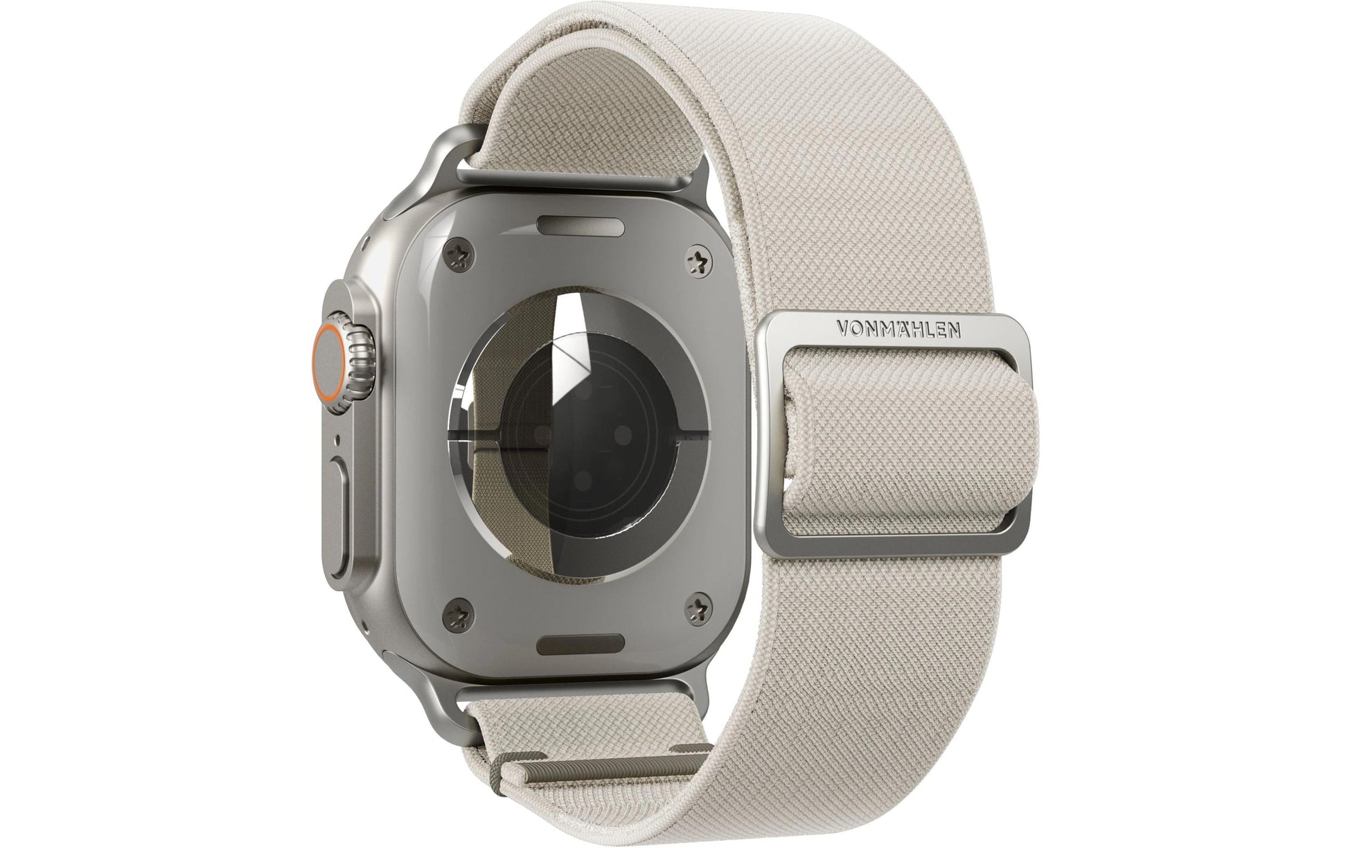 Vonmählen Classic Nylon Loop – Creme, für Apple Watch 40/41/42 mm