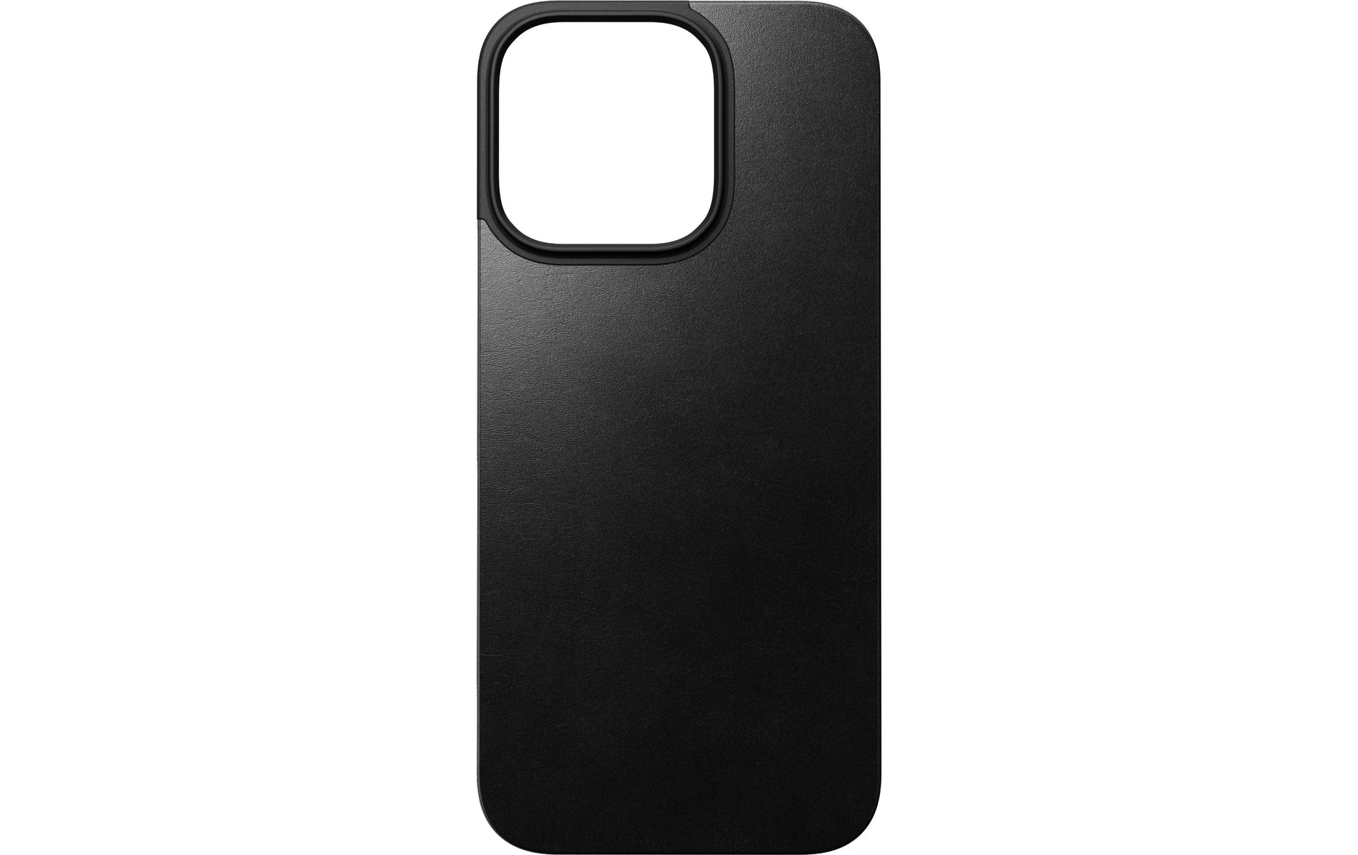 Nomad Backcover – für Apple iPhone 16 Pro – schwarz – Kunstleder – MagSafe-kompatibel