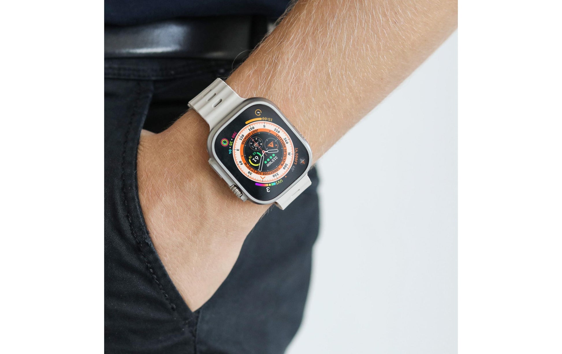 Vonmählen Wave Band 2 – Beige, für Apple Watch