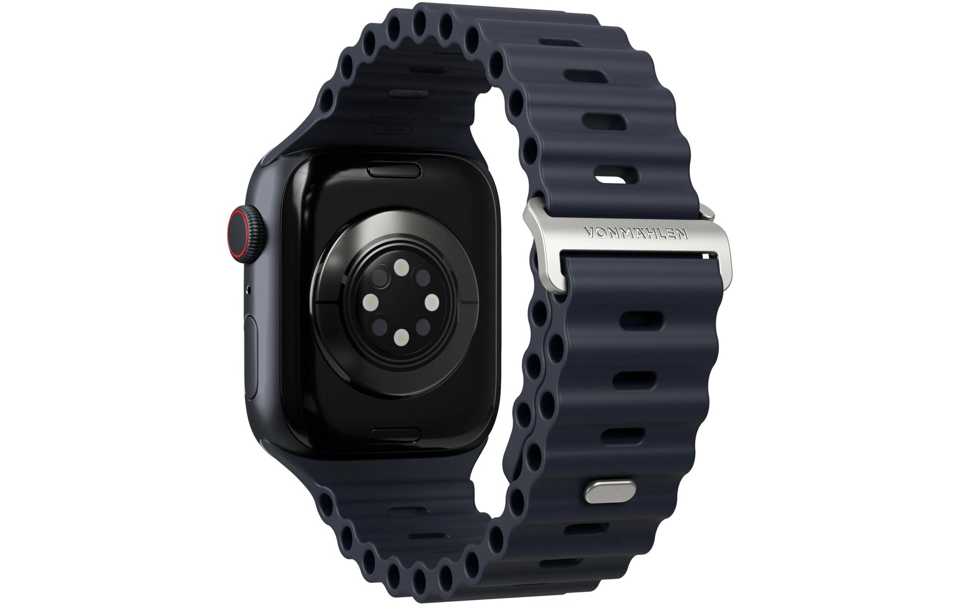 Vonmählen Wave Band 2 – Sportarmband, Navy, für Apple Watch 40/41/42 mm