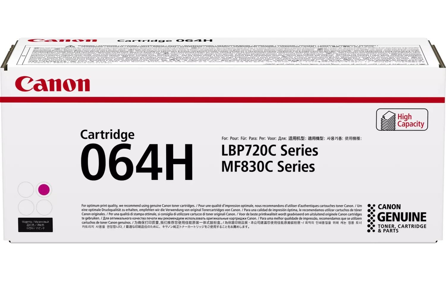 Canon Toner 064 H M – Magenta, 10400 Seiten