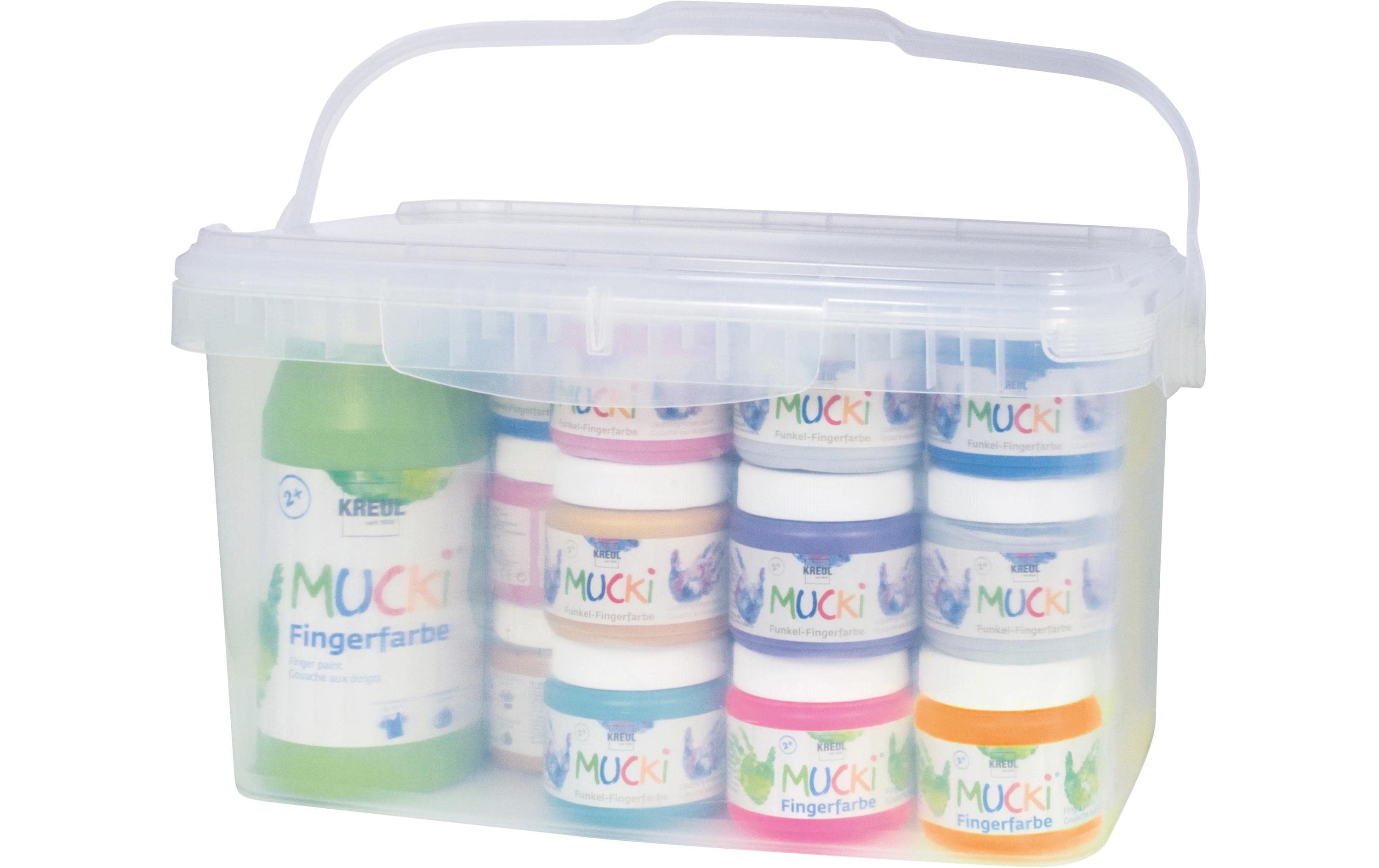 Kreul – Fingerfarben – Set, Mehrfarbig