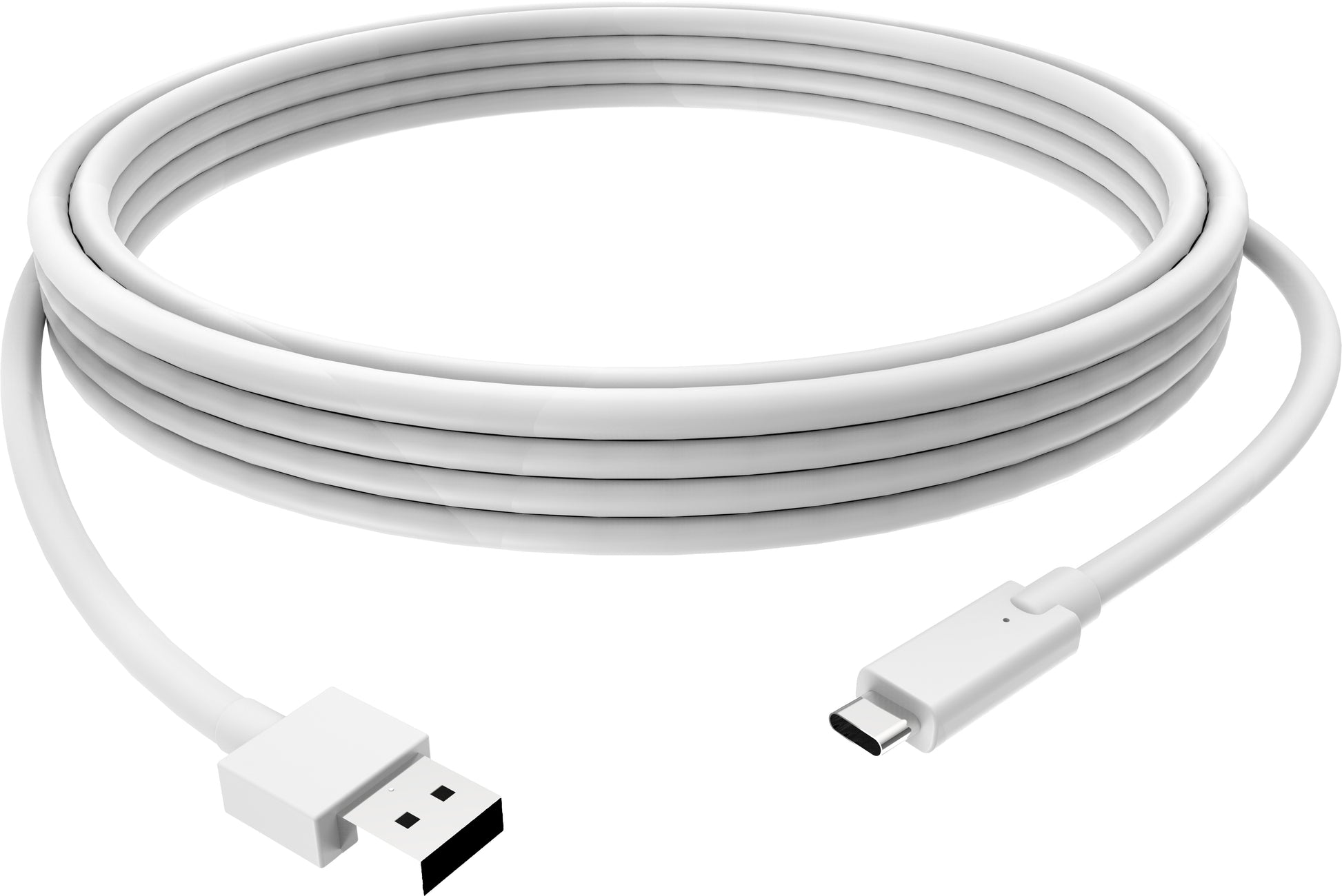 Vision USB-A auf USB-C Kabel – USB 3.2 Gen 1 (5 Gbit/s) – 1 m – Weiss