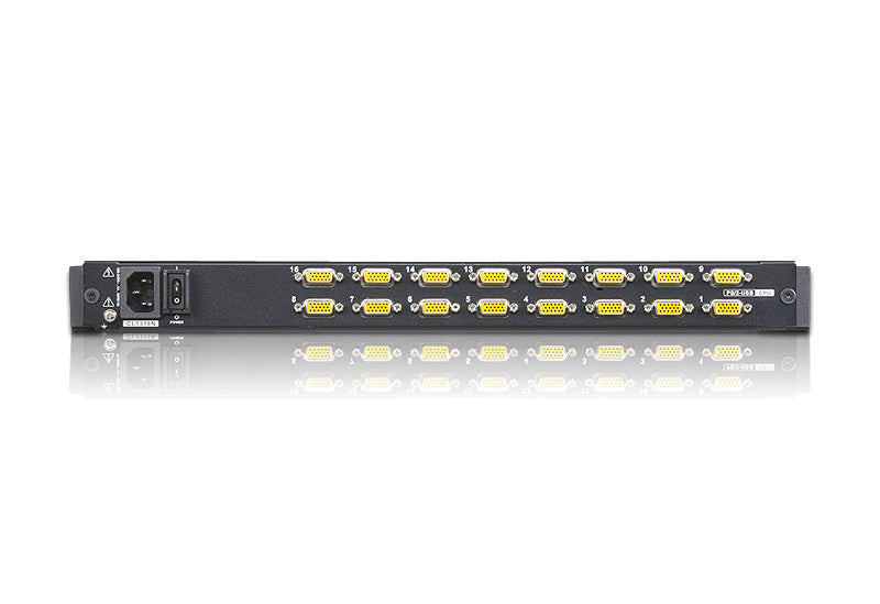 ATEN CL1316N KVM-Switch – PS/2, USB, 16× VGA, für Windows/Mac/Linux
