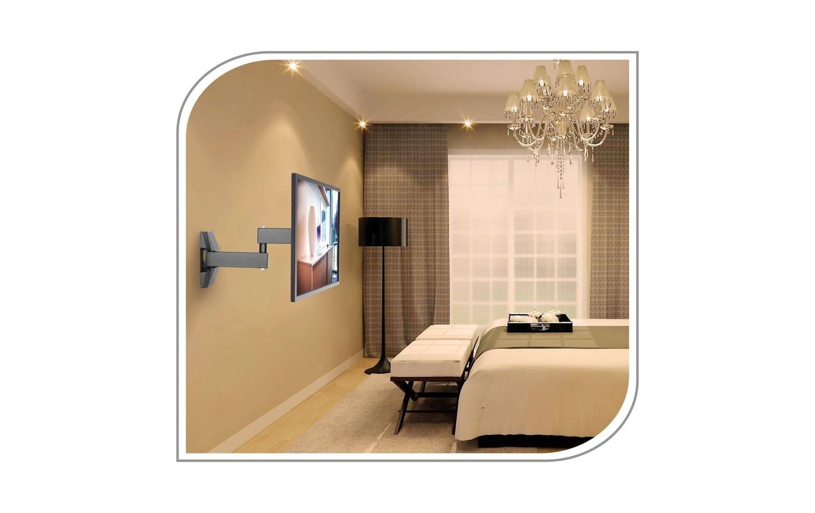 PureMounts Wandhalterung – Neigbar – bis 42" – VESA 400×400 – bis 20 kg – PM-FM11-400