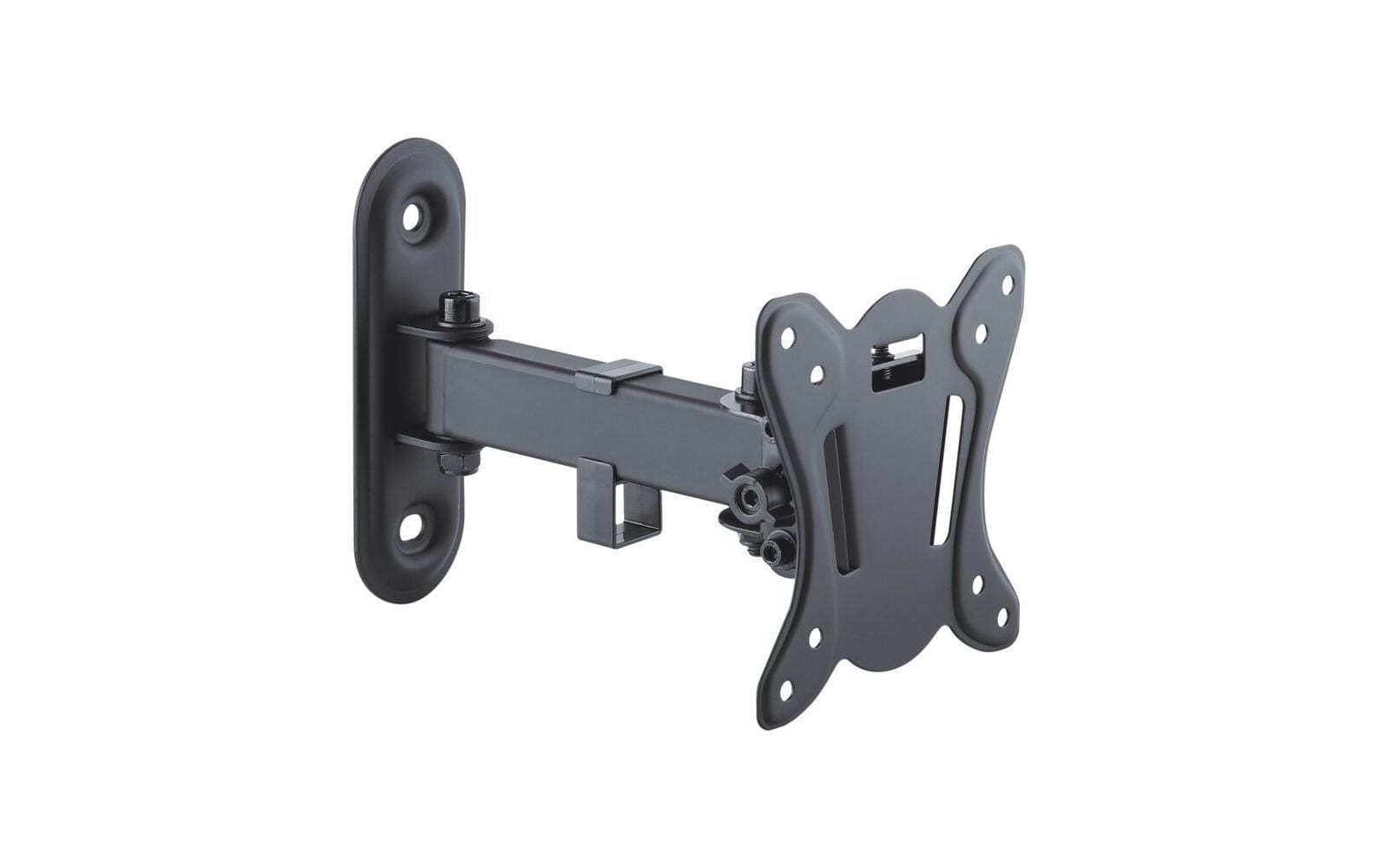 PureMounts PM-FM11-100 – Monitor-Wandhalterung – 27" – VESA 100×100 mm – bis 25 kg/Monitor – neigbar – Schwarz