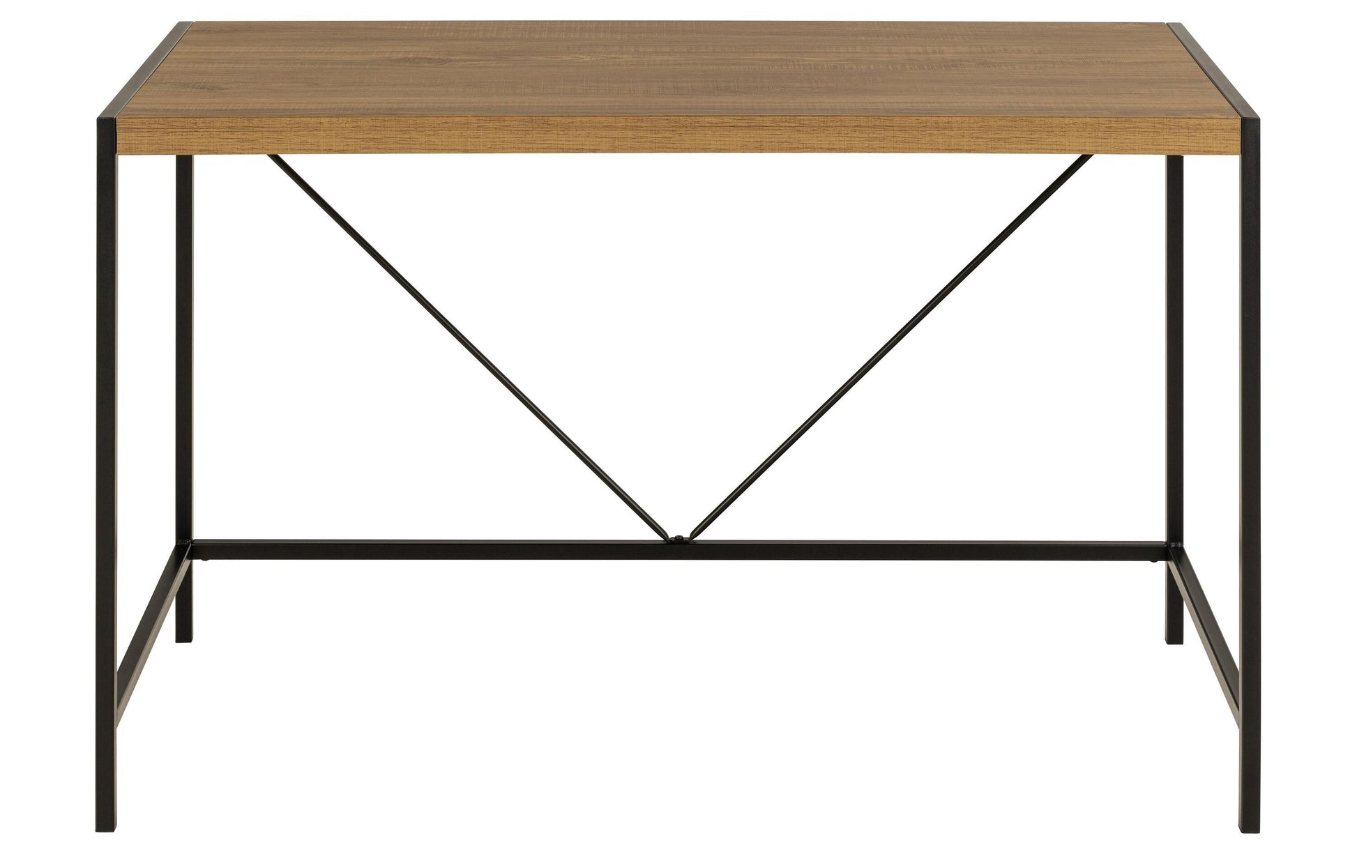 AC Design Bahamas – Schreibtisch, 120 × 60 cm, Eiche/Schwarz