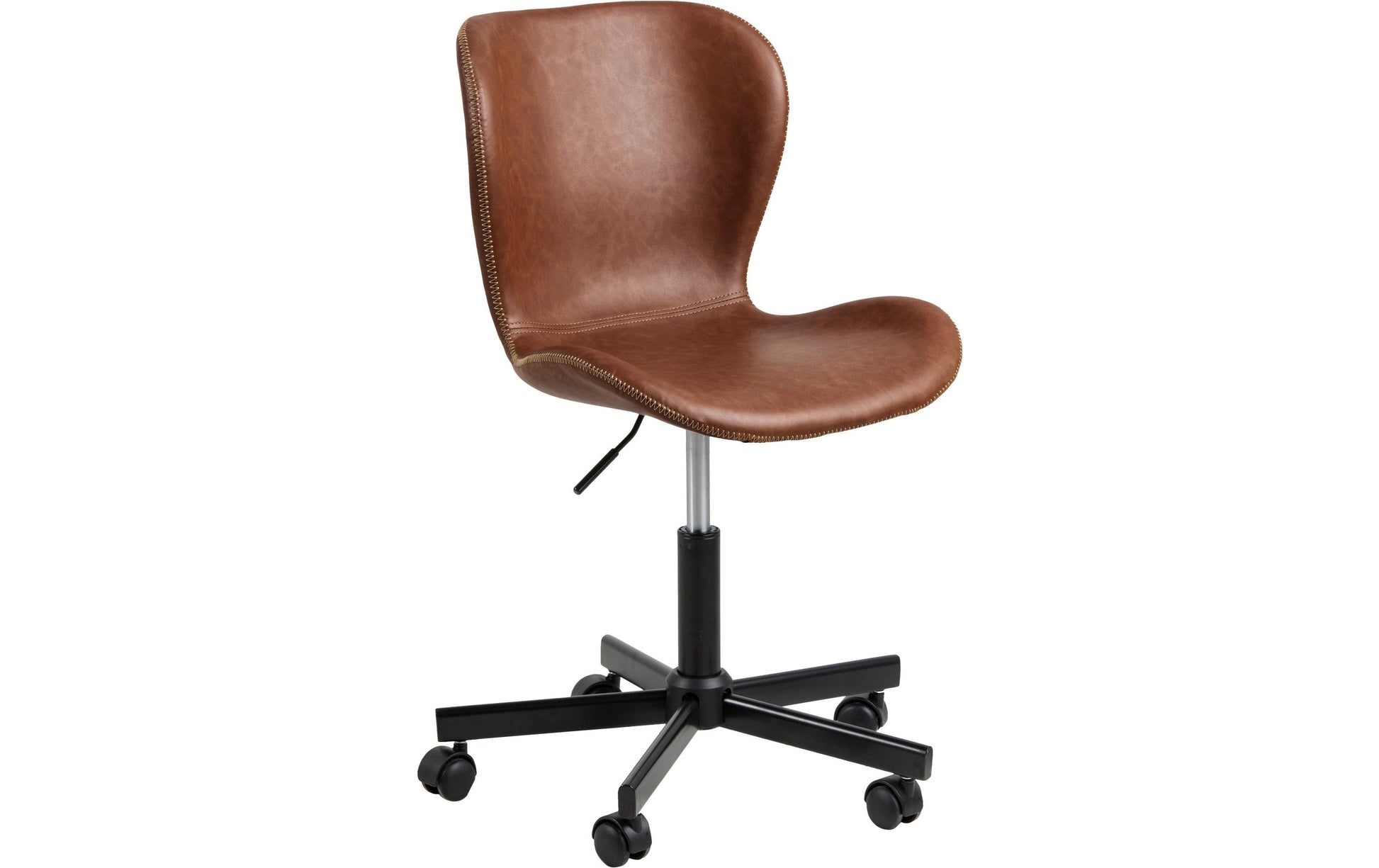 Actona AC Design Bürostuhl Batilda – braun, Kunstleder