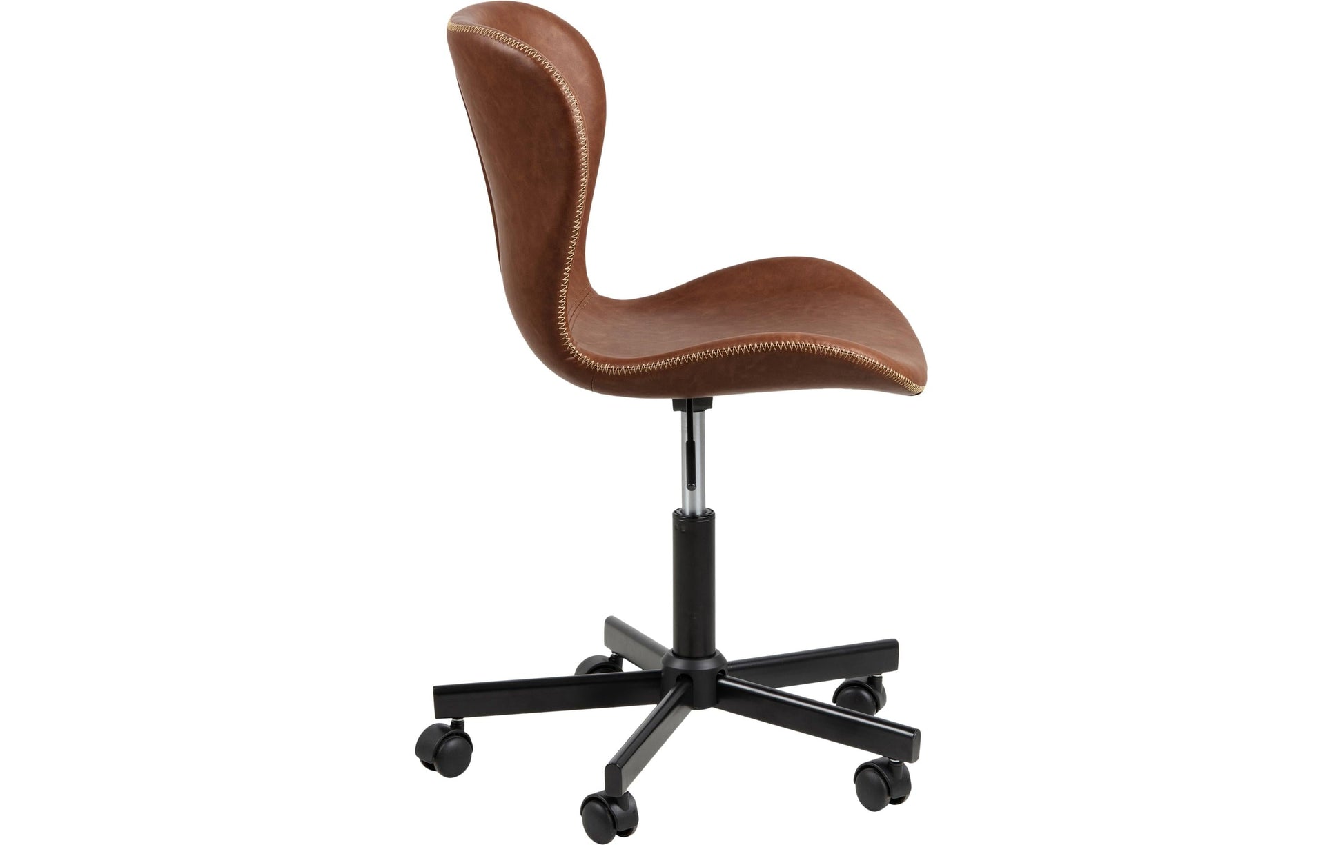 Actona AC Design Bürostuhl Batilda – braun, Kunstleder