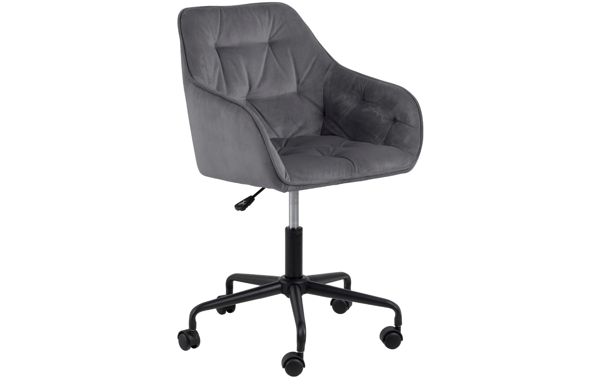 Actona AC Design Bürostuhl Brooke – dunkelgrau, Metallgestell