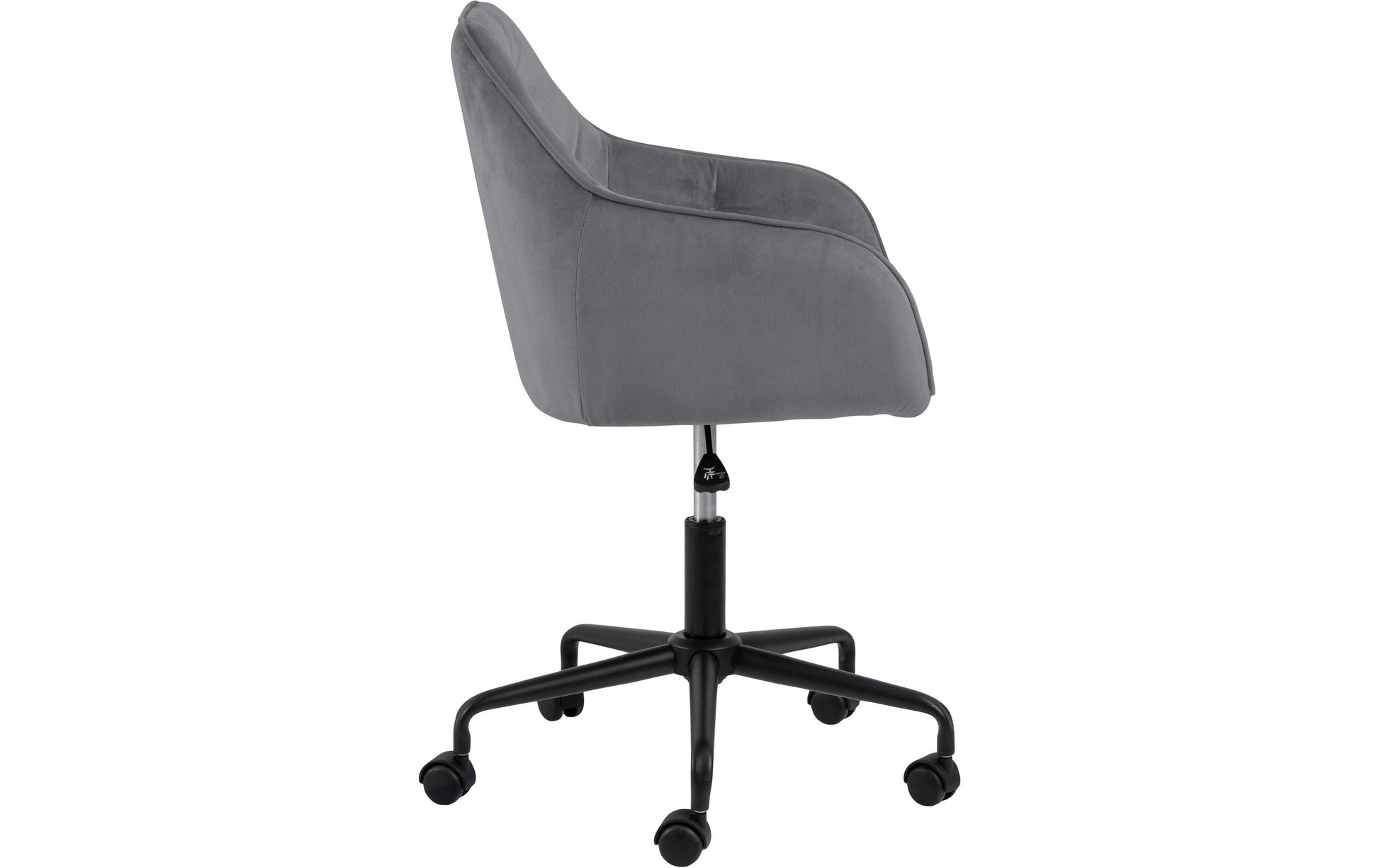 Actona AC Design Bürostuhl Brooke – dunkelgrau, Metallgestell