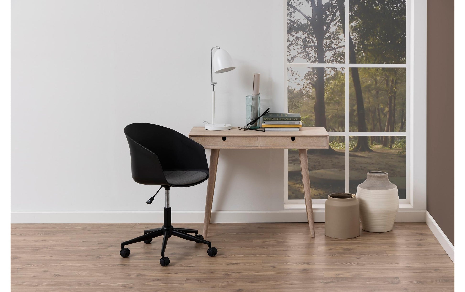AC Design Century – Schreibtisch, 120 × 45 cm, Eiche