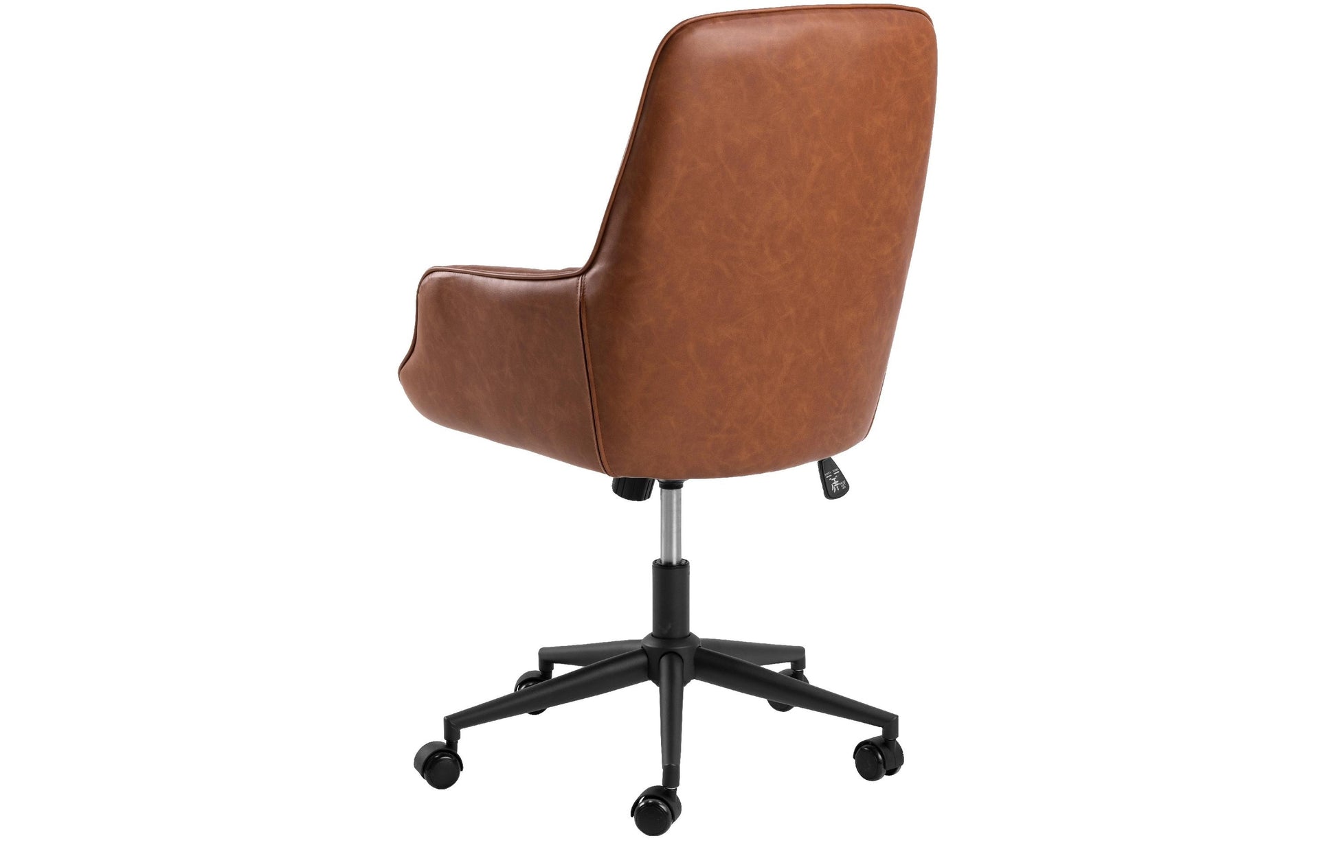 Actona AC Design Bürostuhl Erik – braun, Kunstleder