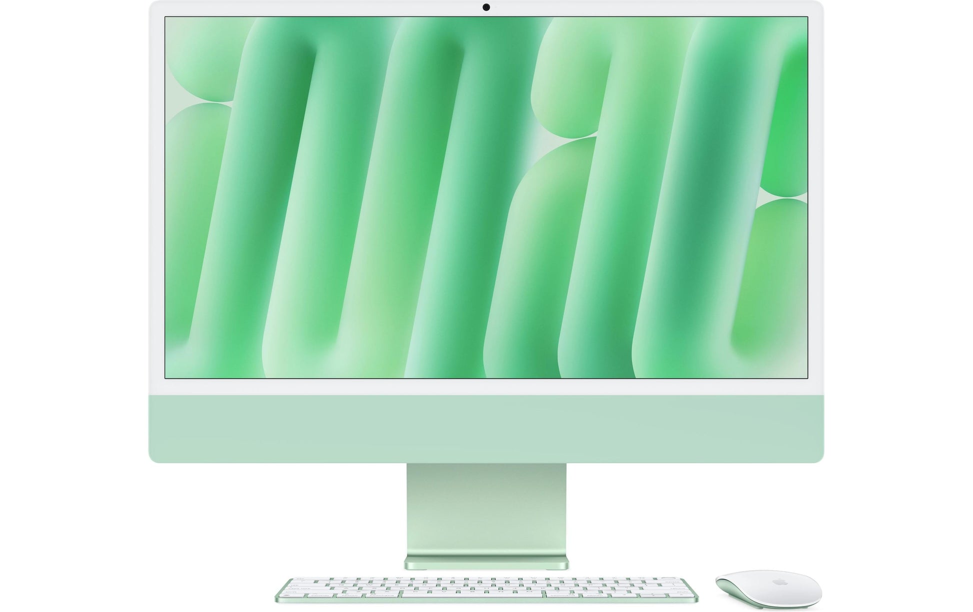 Apple iMac 24" (M4) – 24 GB RAM, 512 GB SSD, 4× Thunderbolt 4, Grün, macOS Sequoia