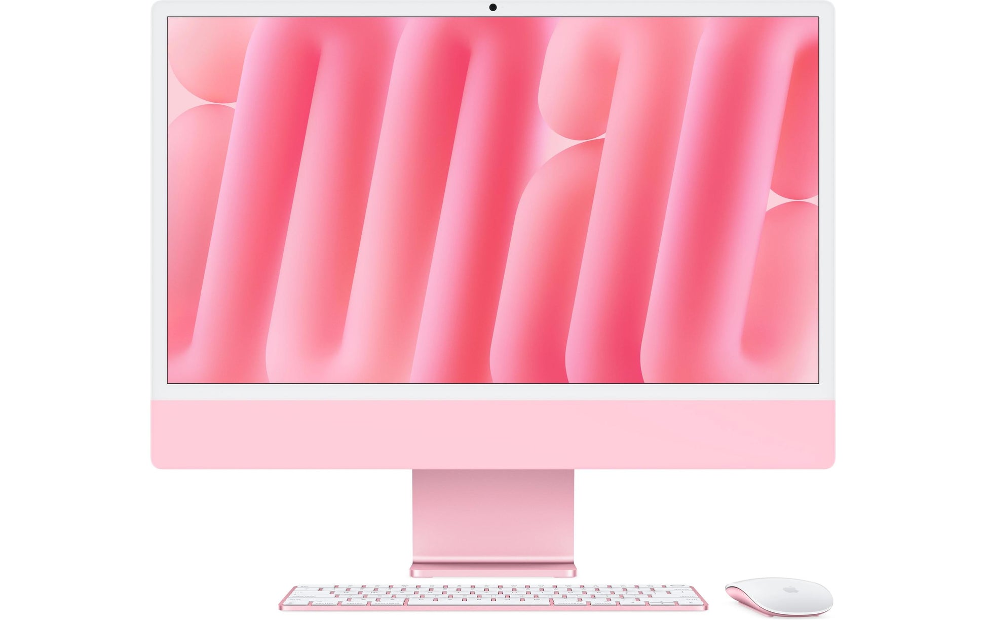 Apple iMac 24 (M4, 10 Kerne, 16 GB, 256 GB, Pink) – macOS Sequoia