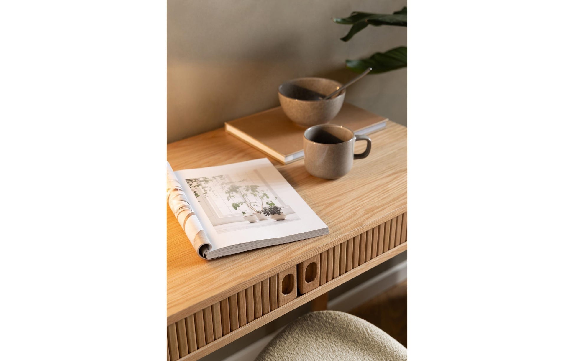 Actona AC Design – Stehtisch – 100 × 50 × 75 cm – Eiche