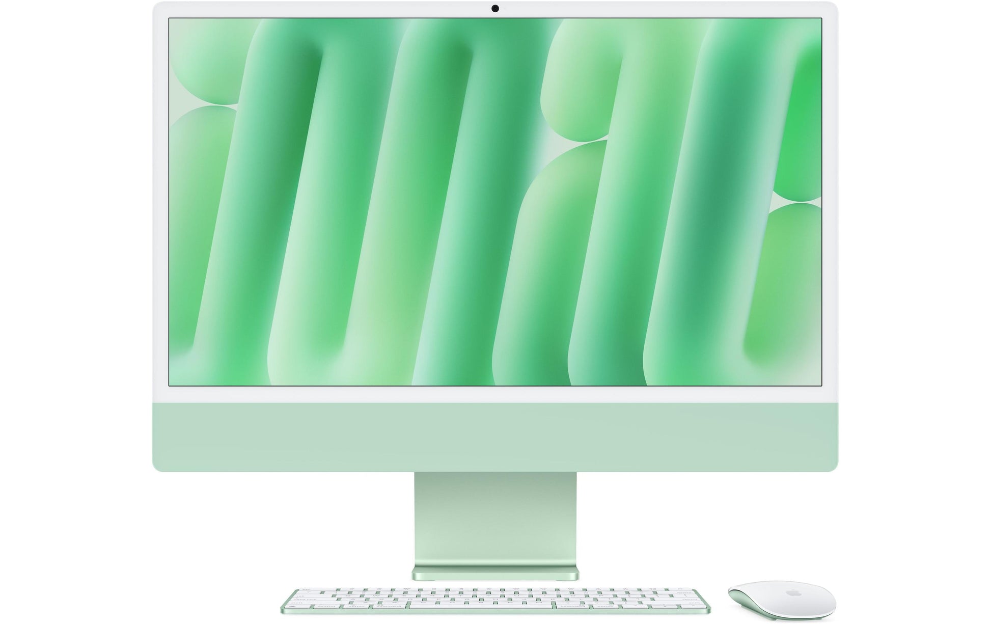 Apple 24 iMac (M4, 2 Ports), 16 GB RAM, 256 GB SSD, Grün – macOS Sequoia