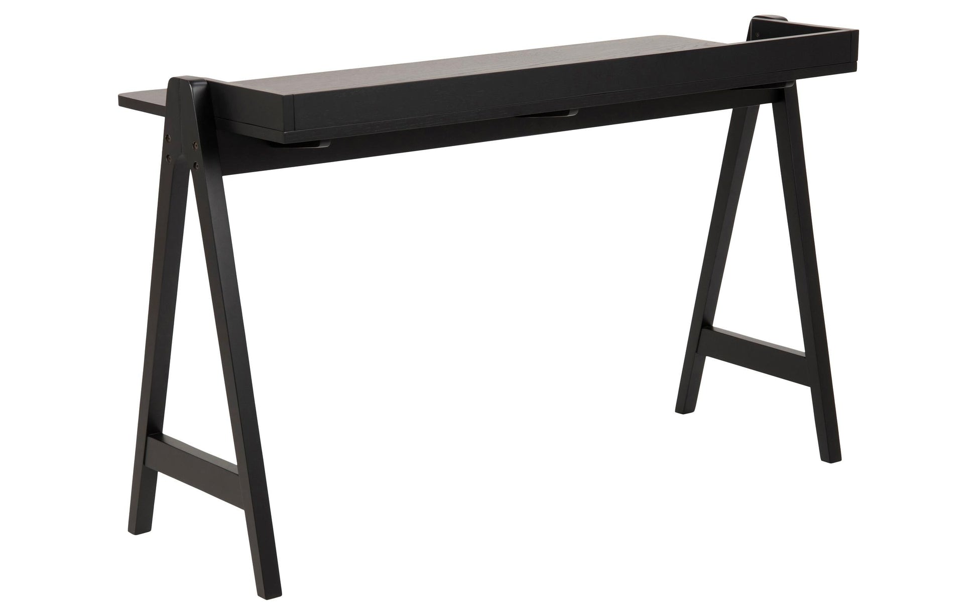 Actona Tischplatte – 126 × 51 cm – schwarz
