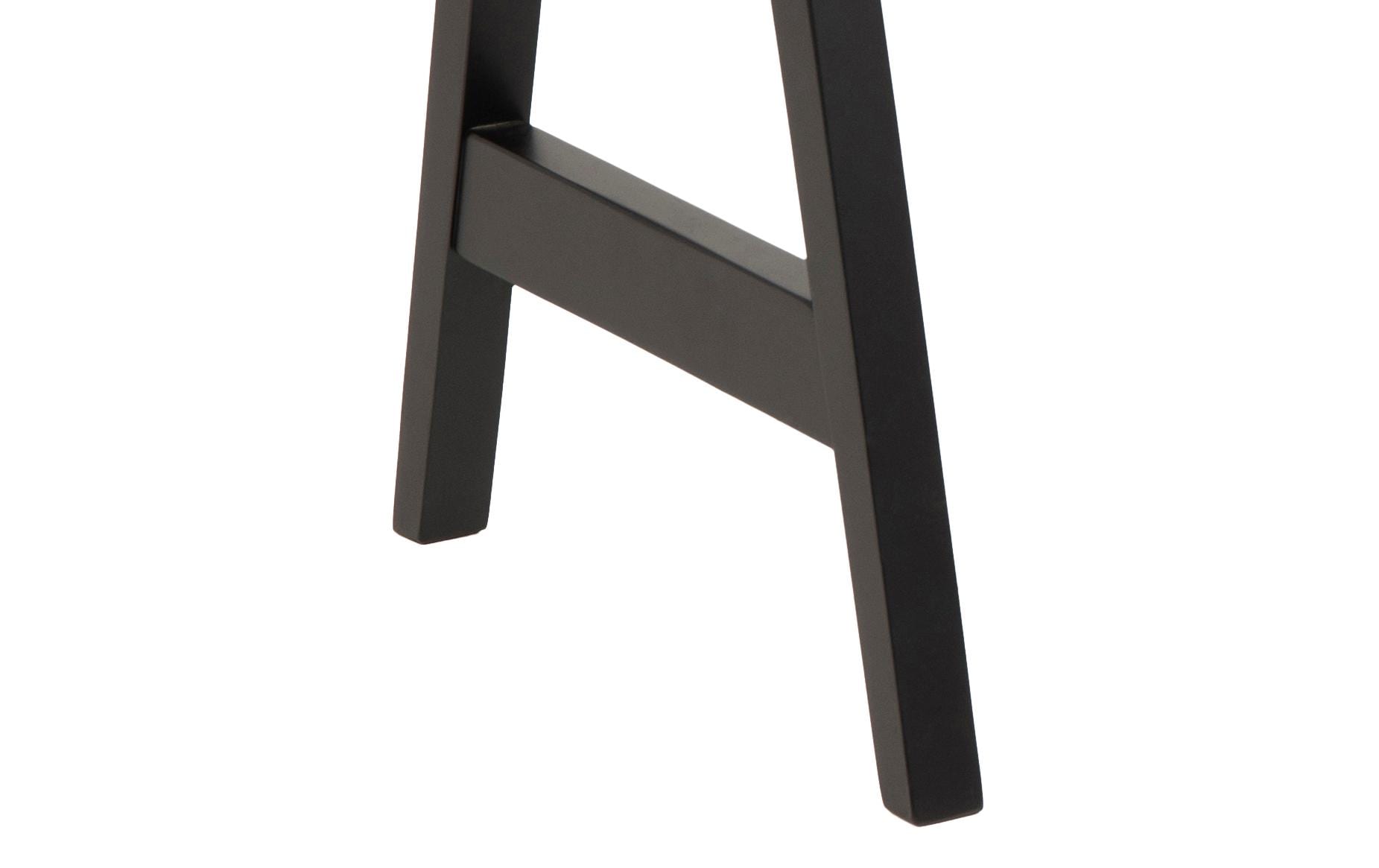 Actona Tischplatte – 126 × 51 cm – schwarz