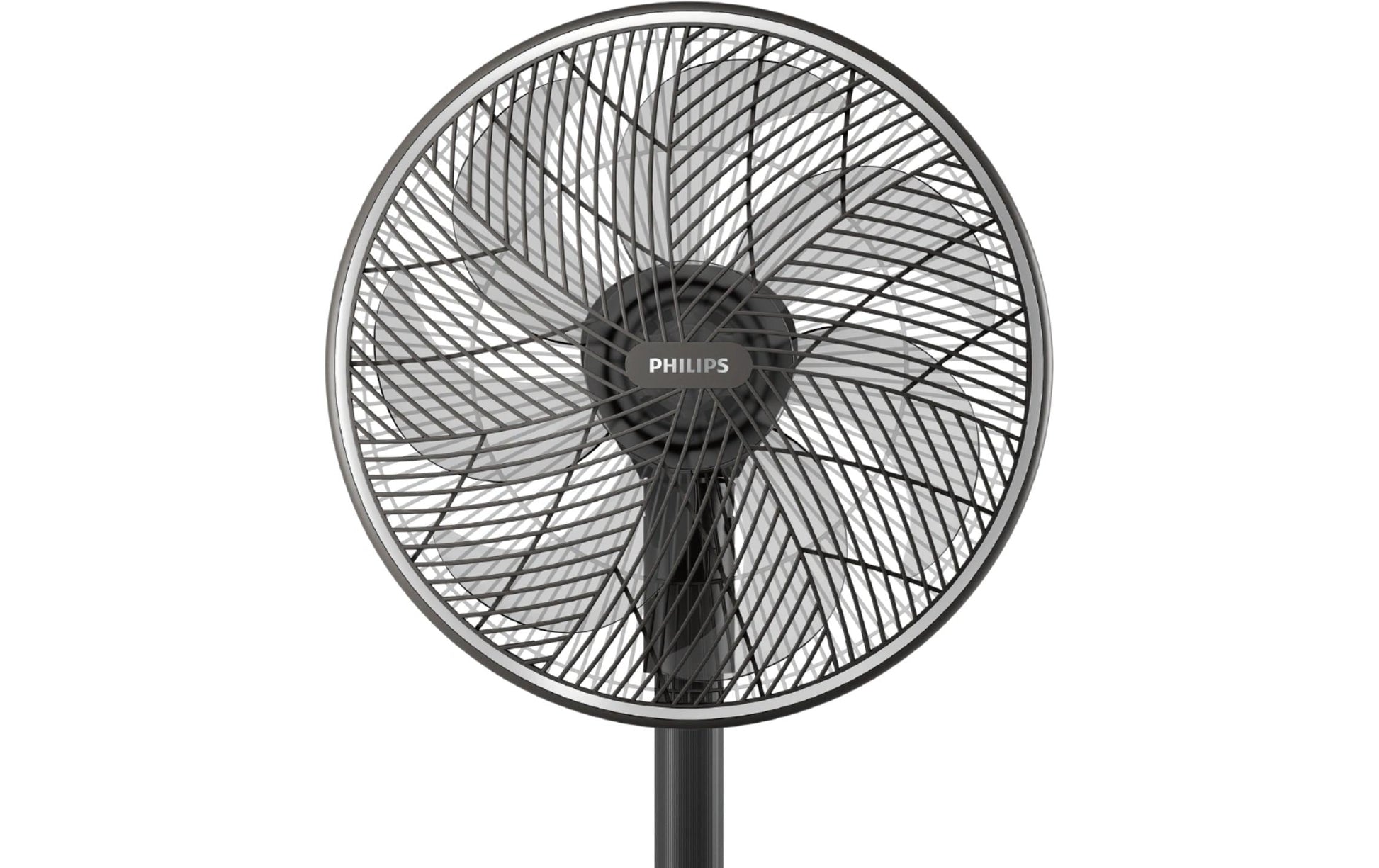 Philips Standventilator – 40 cm, 3 Stufen, oszillierend, Timer, Fernbedienung, 48 W, 46 dB(A)