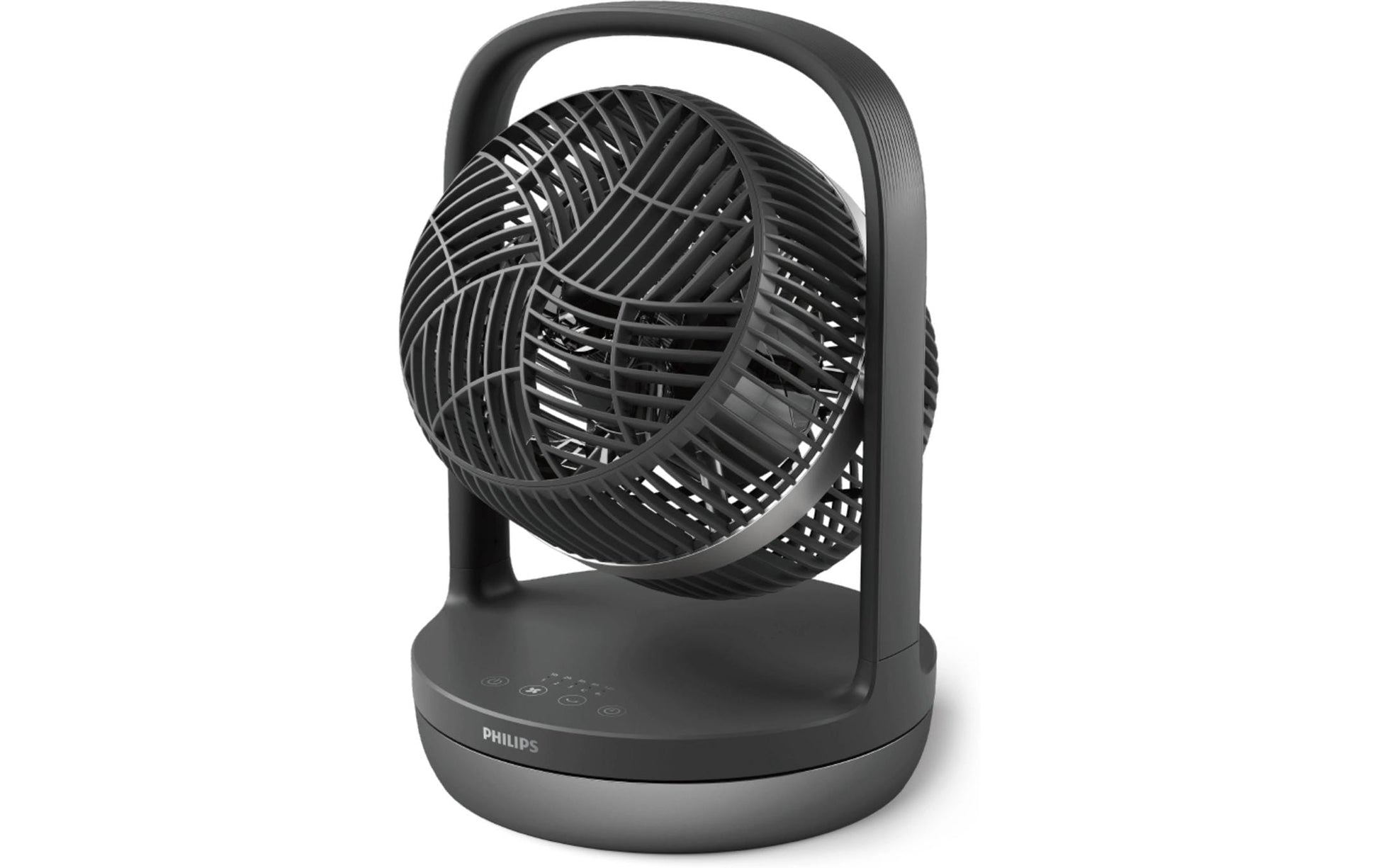 Philips Tischventilator 3000 Serie – 22 cm, 3 Stufen, oszillierend, Timer, 27 W, 40 dB(A), Graphit