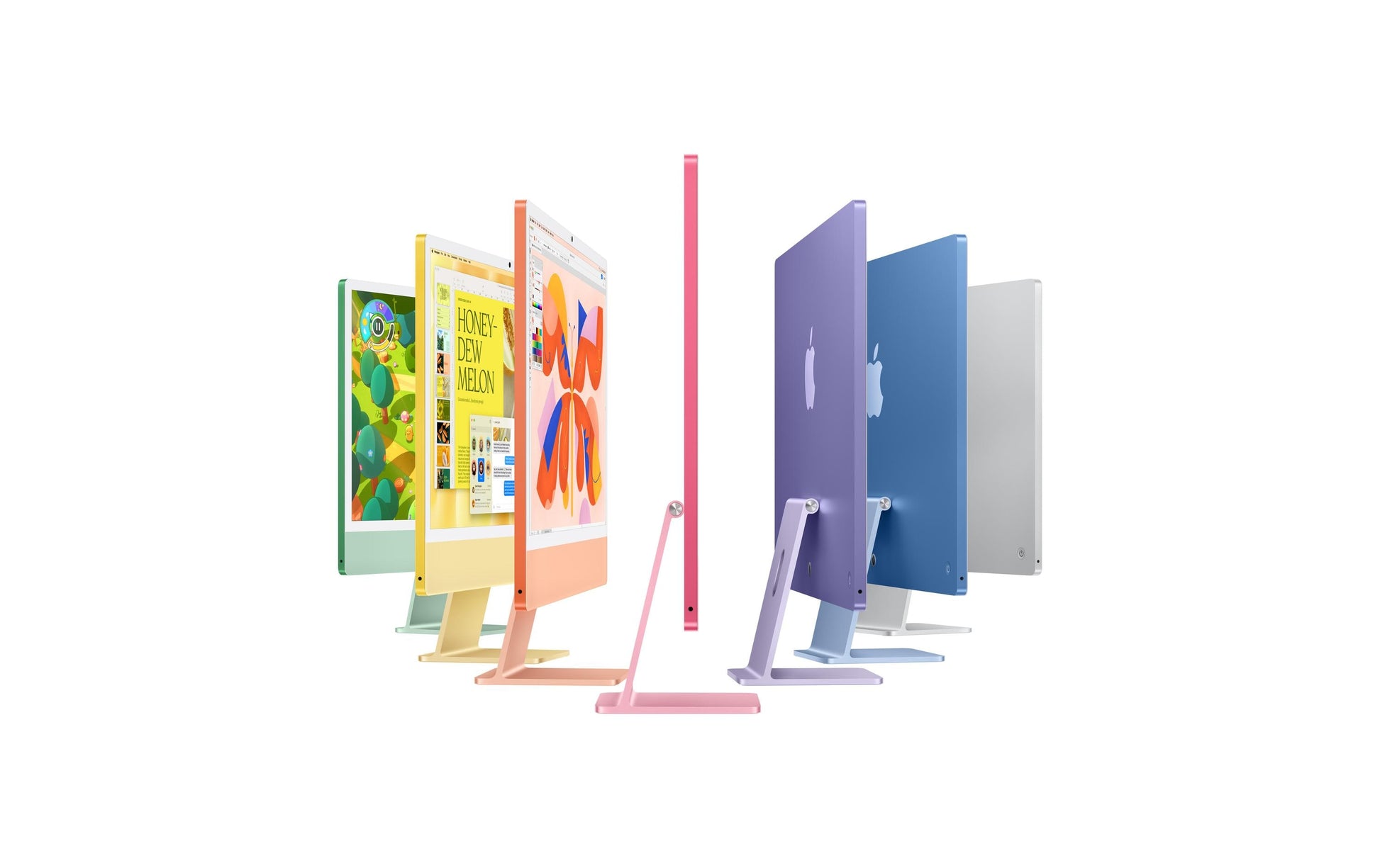Apple iMac 24 (M4) All-in-One-PC – Wi‑Fi, Ethernet, Bluetooth, Thunderbolt 4 – Netzstrom 100–240 V