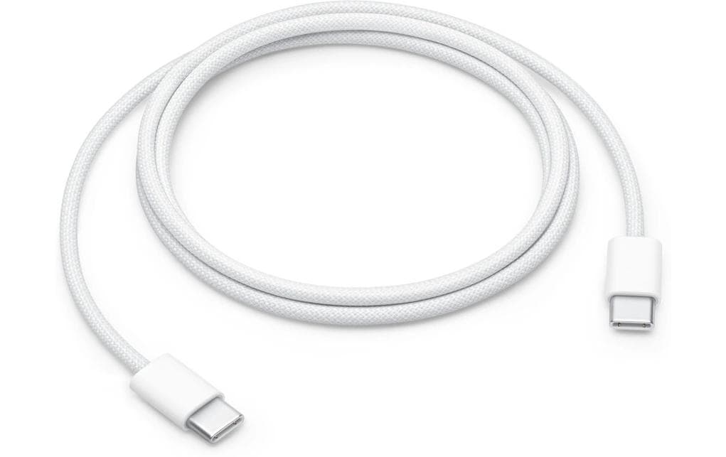 Apple USB-Kabel, USB-C zu USB-C, 1 m, USB 2.0, Lade-/Datenkabel