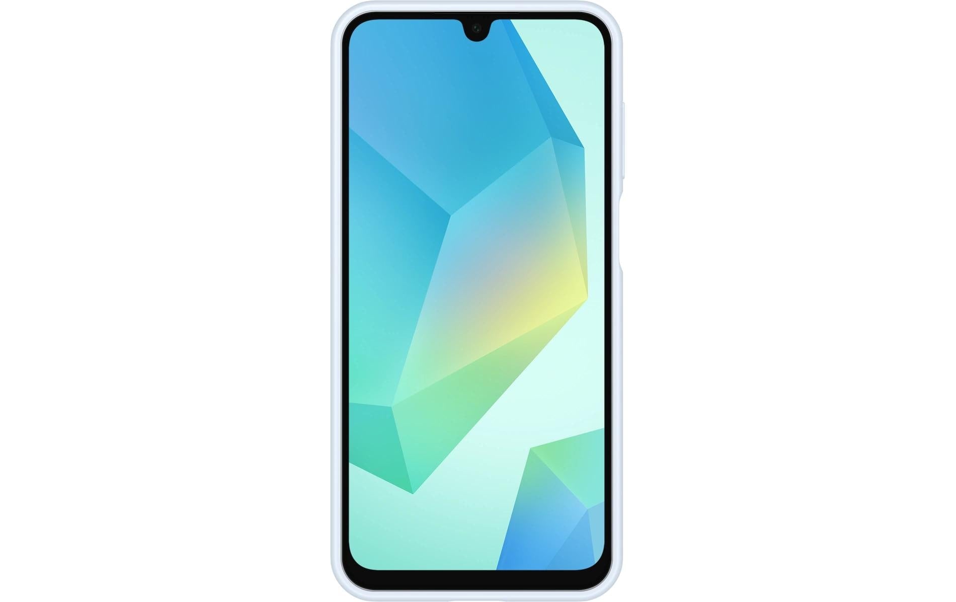 Samsung Backcover – für Samsung Galaxy A16 5G, mit Kartenfach, Kunststoff, Hellblau