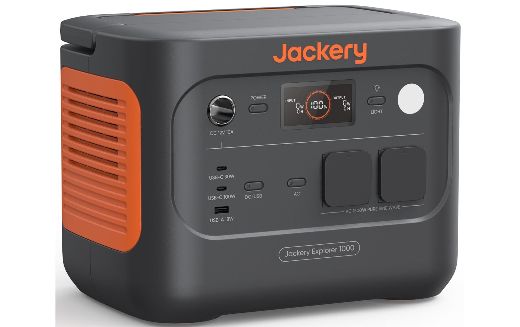 Jackery Explorer 1000 V2 – Powerstation – 1'070 Wh, LiFePO4