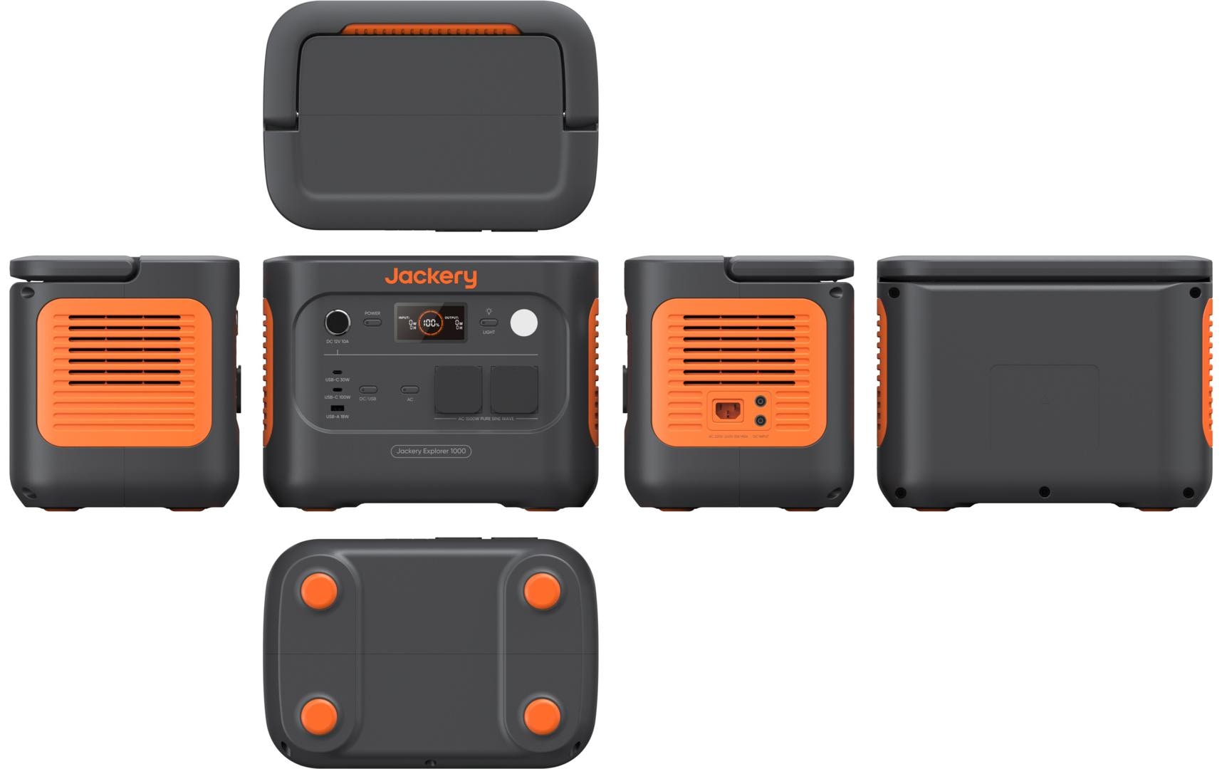 Jackery Explorer 1000 V2 – Powerstation – 1'070 Wh, LiFePO4