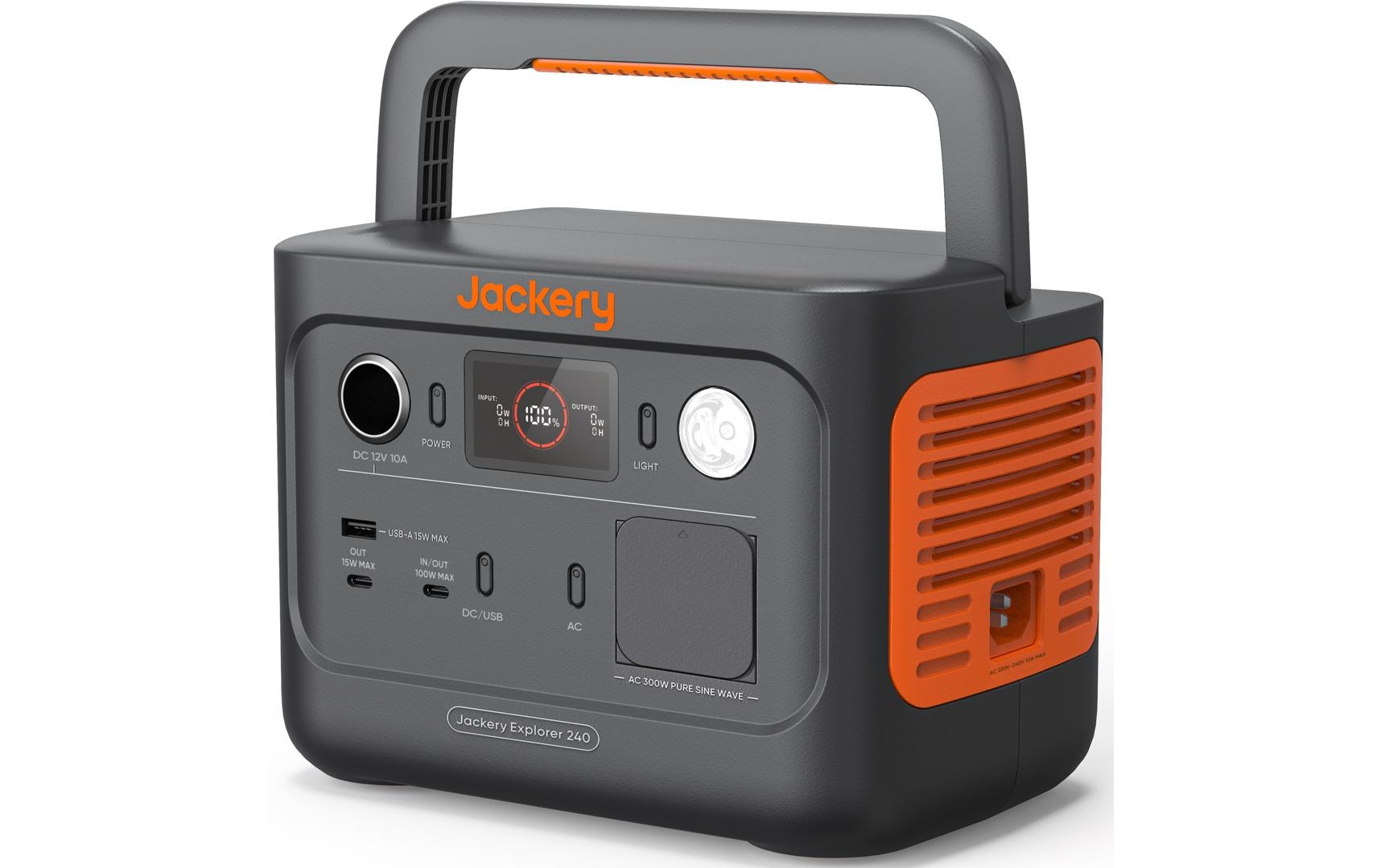 Jackery Explorer 240 V2 – Powerstation – 256 Wh, LiFePO4