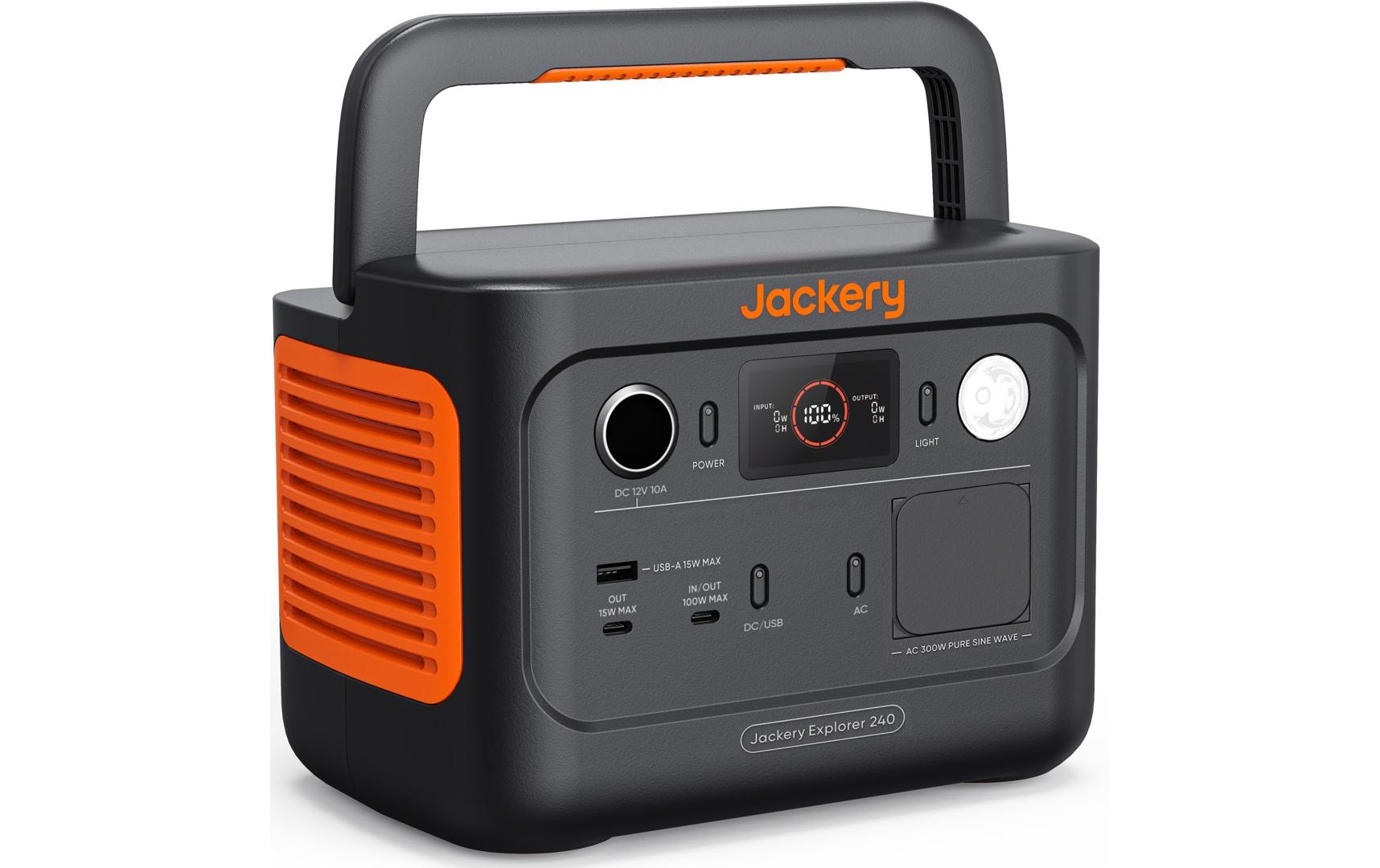 Jackery Explorer 240 V2 – Powerstation – 256 Wh, LiFePO4