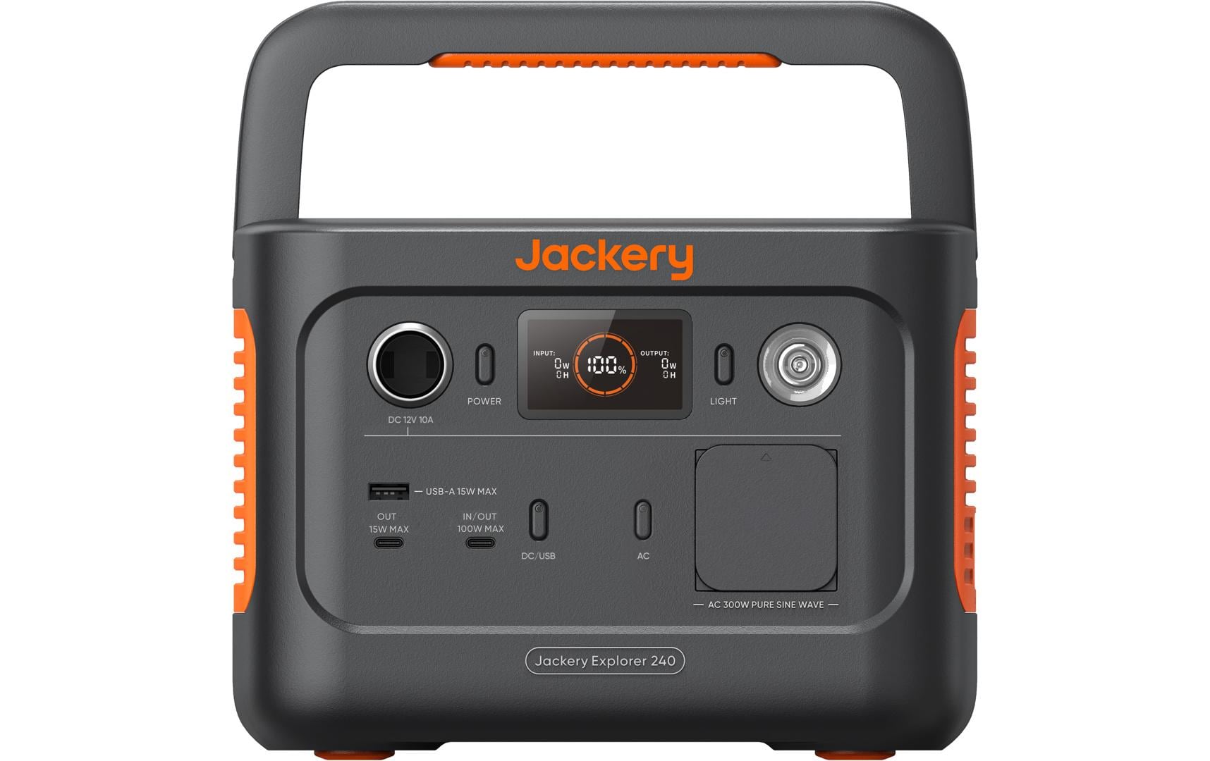 Jackery Explorer 240 V2 – Powerstation – 256 Wh, LiFePO4