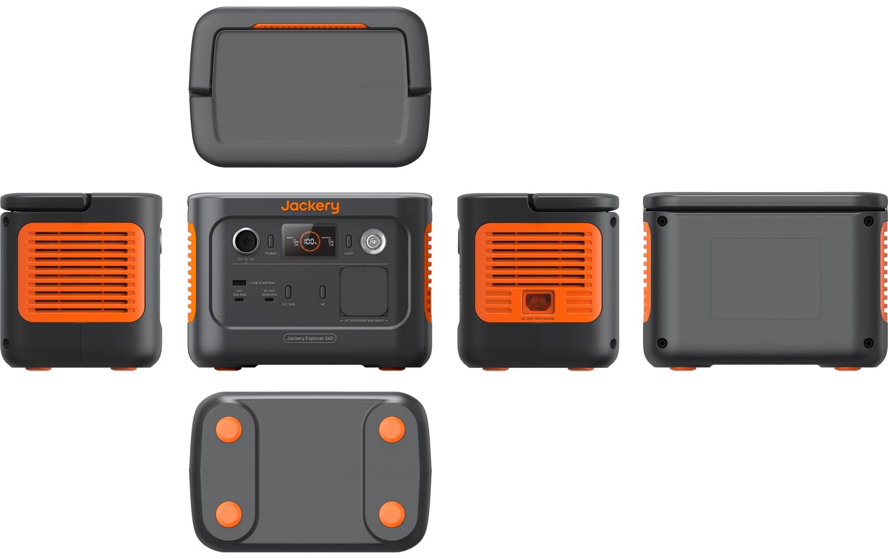 Jackery Explorer 240 V2 – Powerstation – 256 Wh, LiFePO4