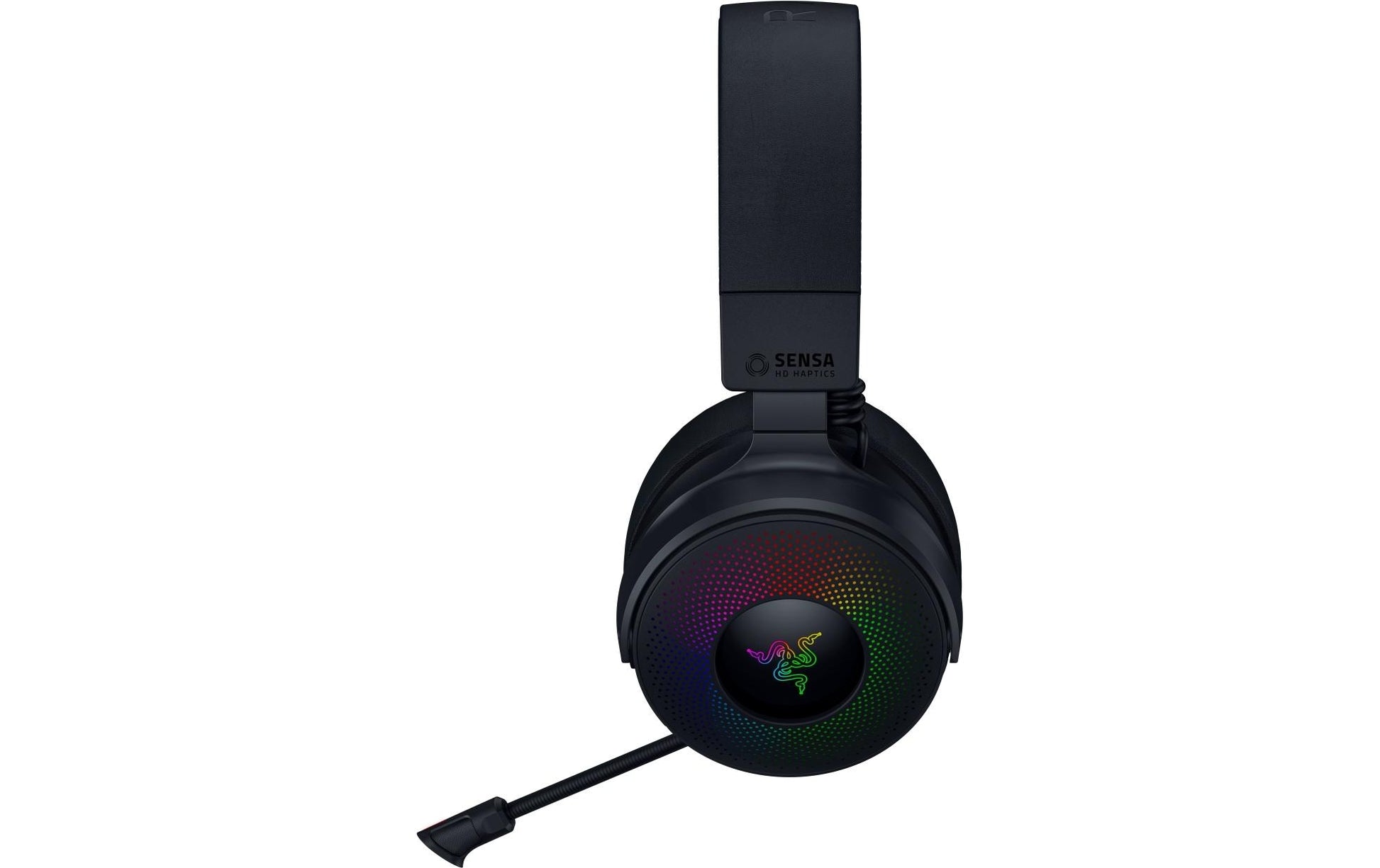 Razer Kraken V4 Pro – Gaming-Headset – USB-A, Surround-Sound, Boom-Mikrofon – Schwarz, für PS5/PC/Switch u. a.