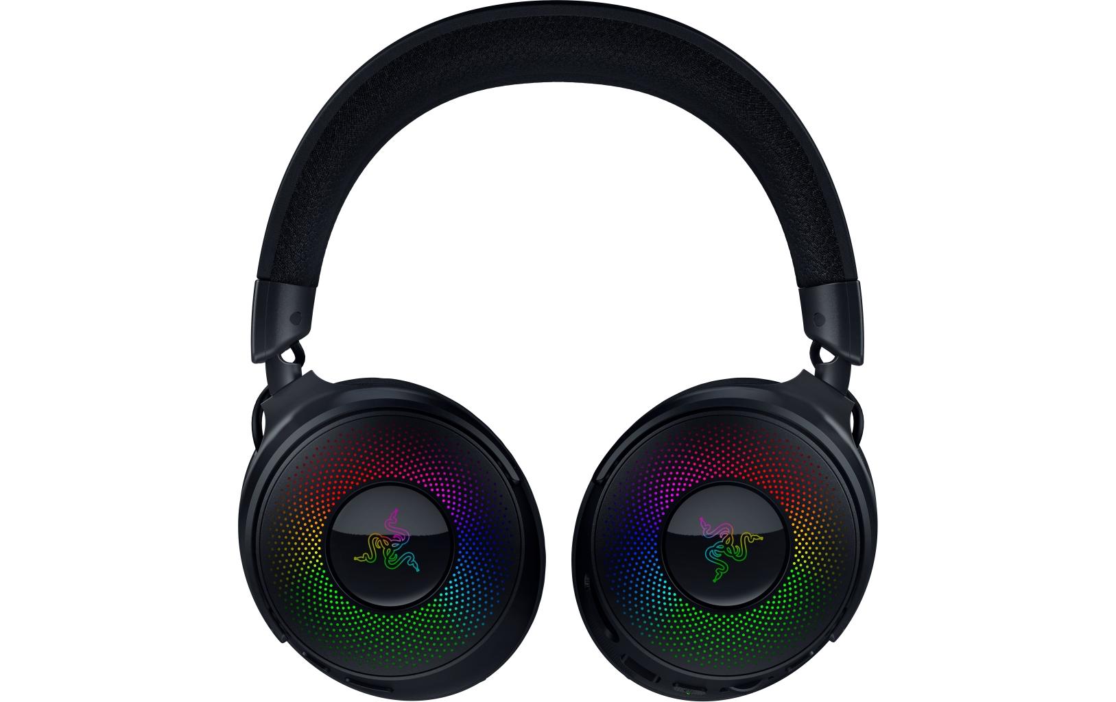 Razer Kraken V4 Pro – Gaming-Headset – USB-A, Surround-Sound, Boom-Mikrofon – Schwarz, für PS5/PC/Switch u. a.