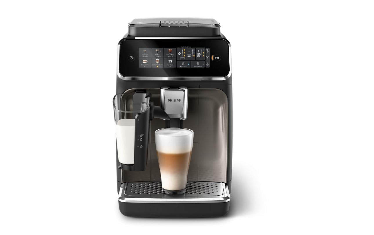 Philips Serie 3300 EP3347/90 Kaffeevollautomat – 15 bar, 1,8 l, 275 g, Keramik-Mahlwerk, Schwarz