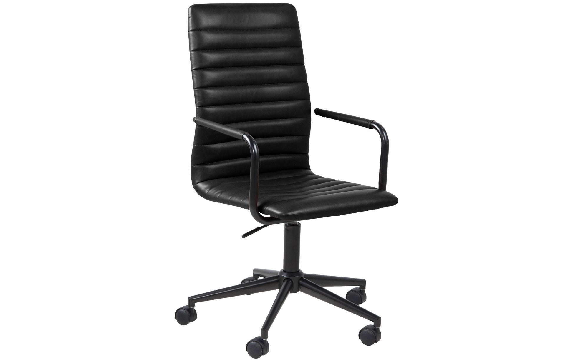 Actona AC Design Bürostuhl Winslow – Kunstleder, schwarz