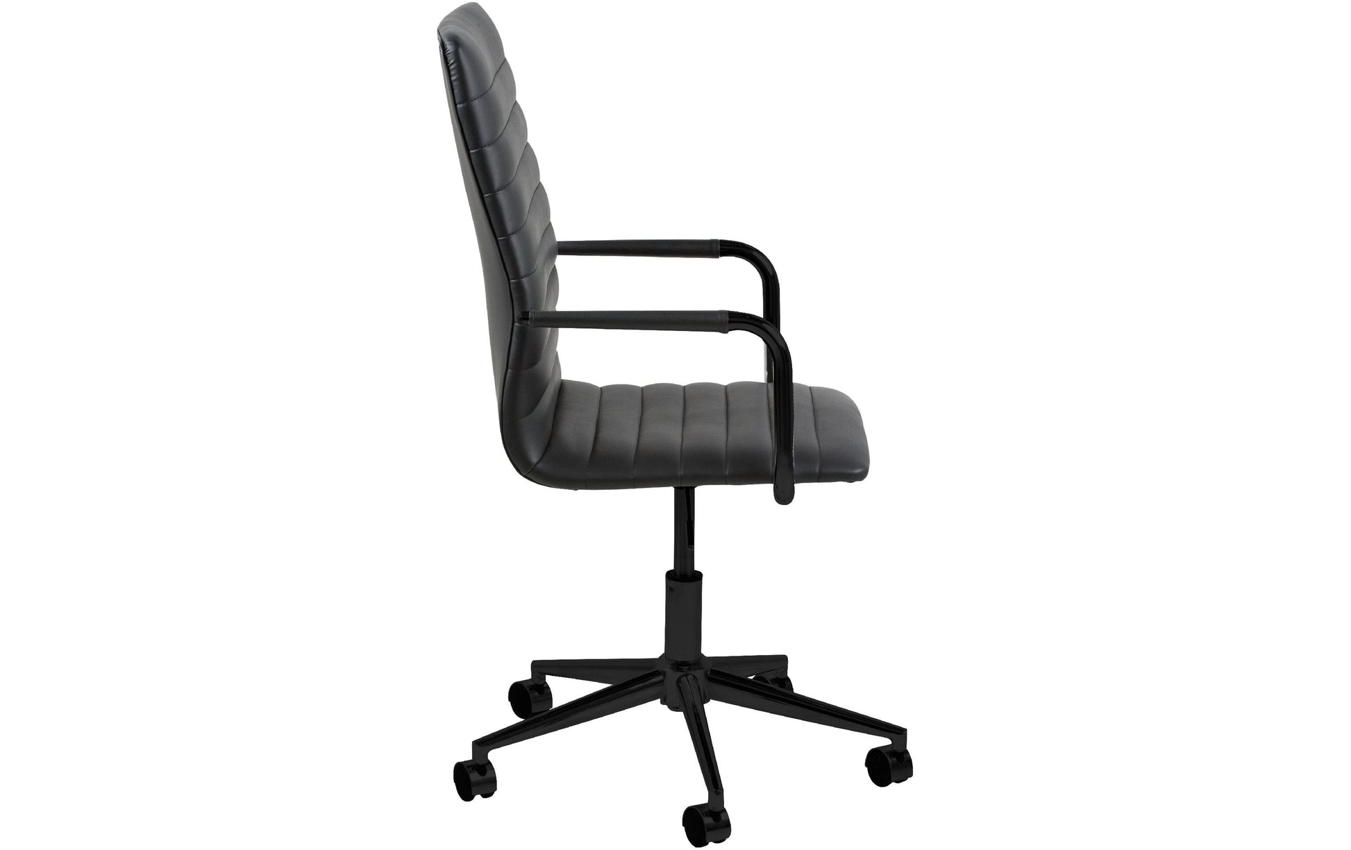 Actona AC Design Bürostuhl Winslow – Kunstleder, schwarz