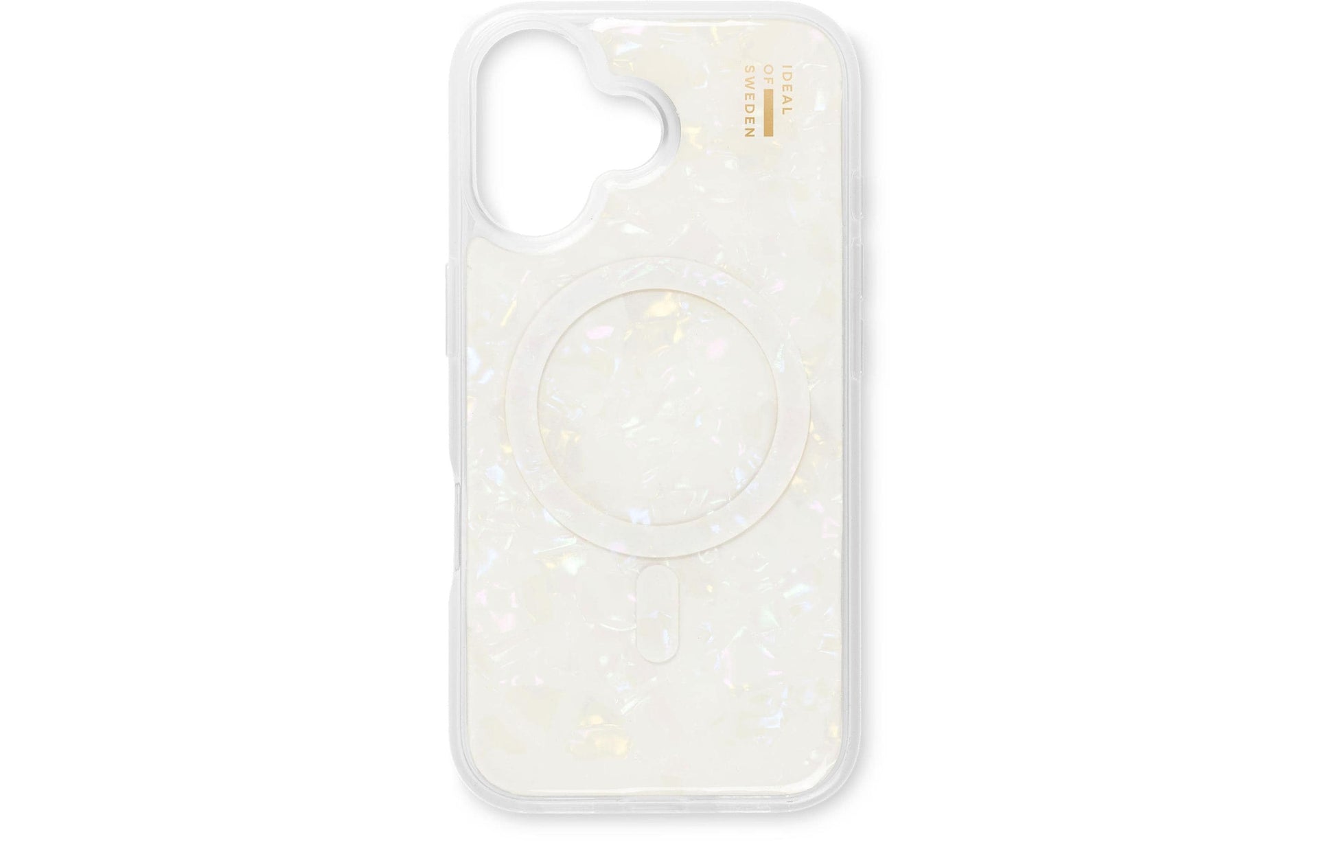 Ideal of Sweden – Backcover – für Apple iPhone 16 – Perlmutt – Kunstleder, MagSafe-kompatibel