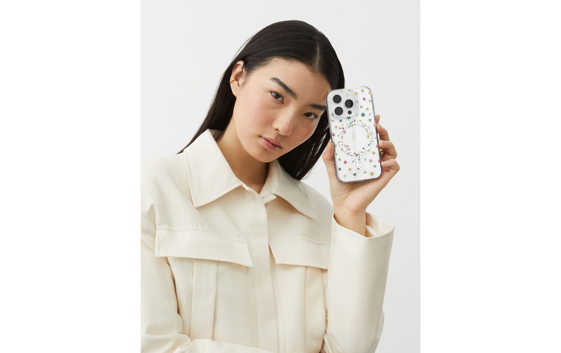 Ideal of Sweden – Backcover – für Apple iPhone 16 – Petite Floral – PC, MagSafe-kompatibel