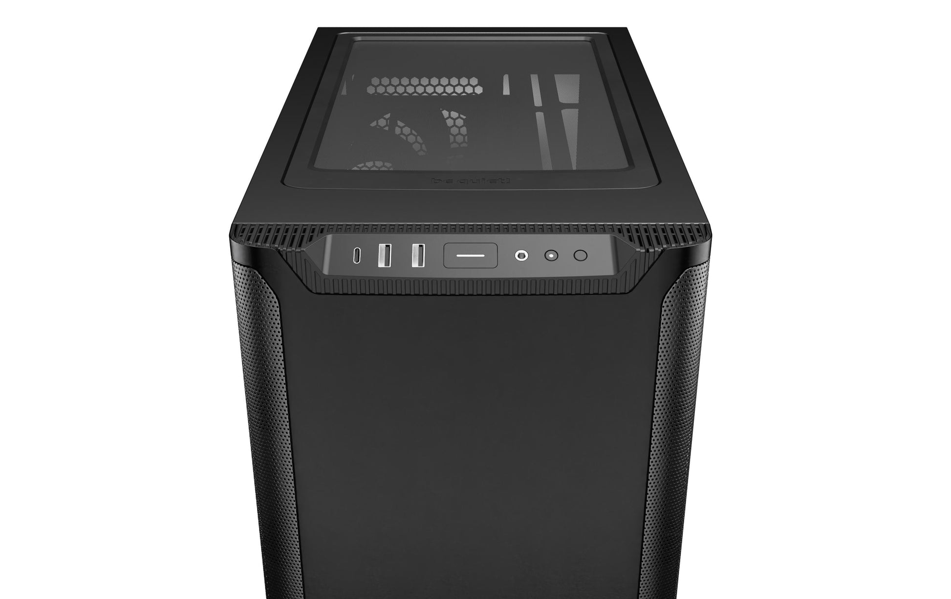 be quiet! be quiet PURE BASE 501 – Midi-Tower – Schwarz, ATX/micro-ATX/Mini-ITX, 1×140 mm vorne, Max. CPU-Höhe 178 mm