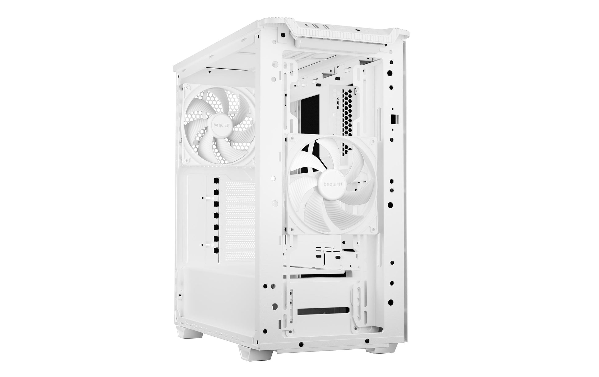 be quiet! be quiet PURE BASE 501 Airflow – Midi-Tower – Weiss, ATX/micro-ATX/Mini-ITX, CPU-Kühler max. 17,8 cm