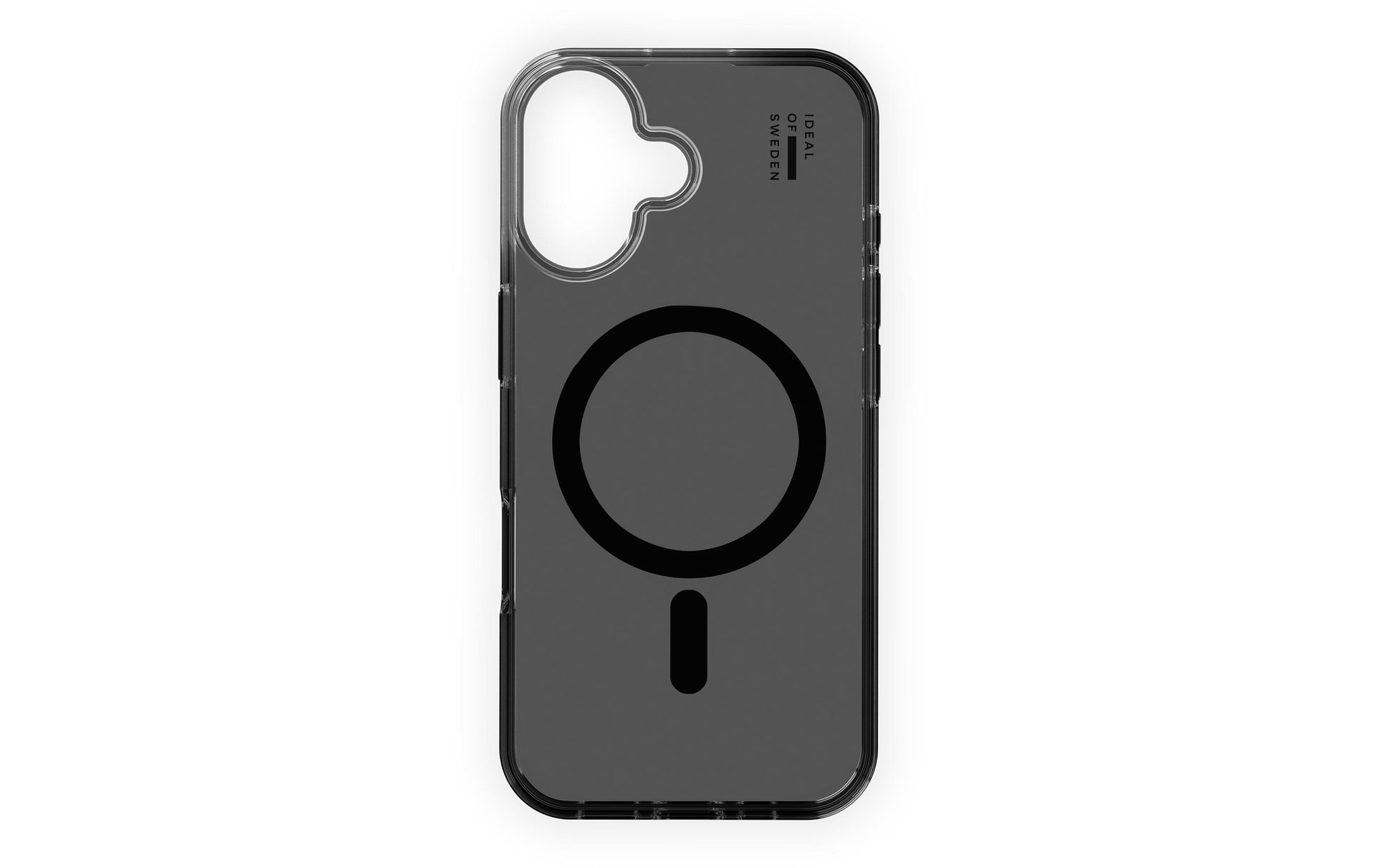 iDeal of Sweden Ideal Cover – Backcover – für Apple iPhone 16 – PC+TPU, getöntes Schwarz, bis 3 m sturzsicher