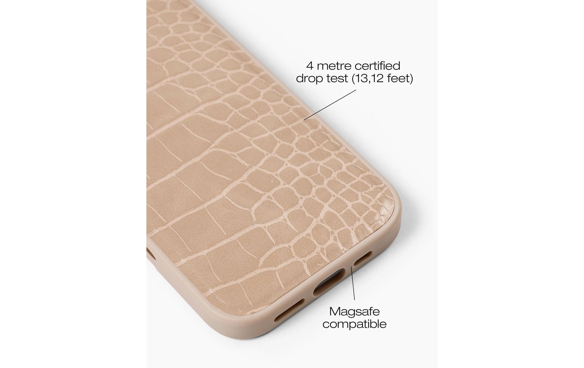 Ideal of Sweden – Backcover – für Apple iPhone 16 – Tiermuster – Kunstleder – MagSafe-kompatibel