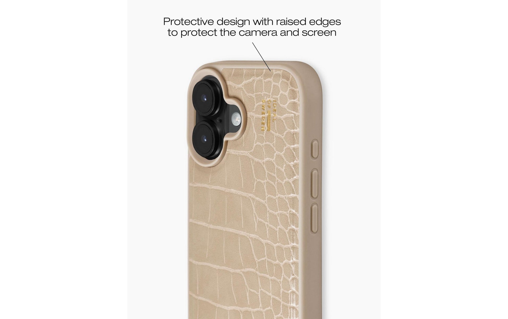 Ideal of Sweden – Backcover – für Apple iPhone 16 – Tiermuster – Kunstleder – MagSafe-kompatibel