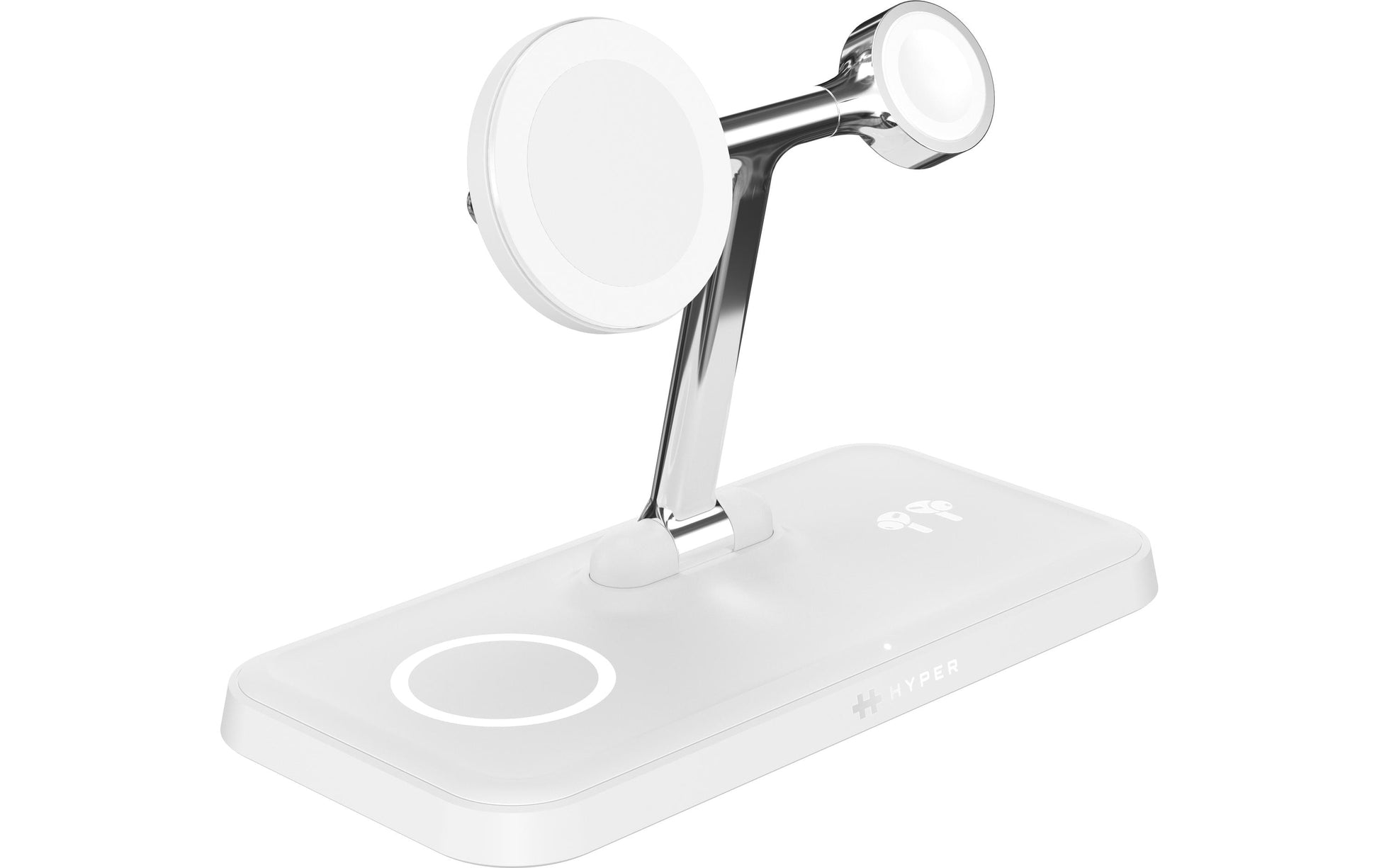 HyperJuice QI2 Ladestation – 45 W, 1× USB-C, Qi2, 4 Geräte – für Kopfhörer, Smartphone, Smartwatch