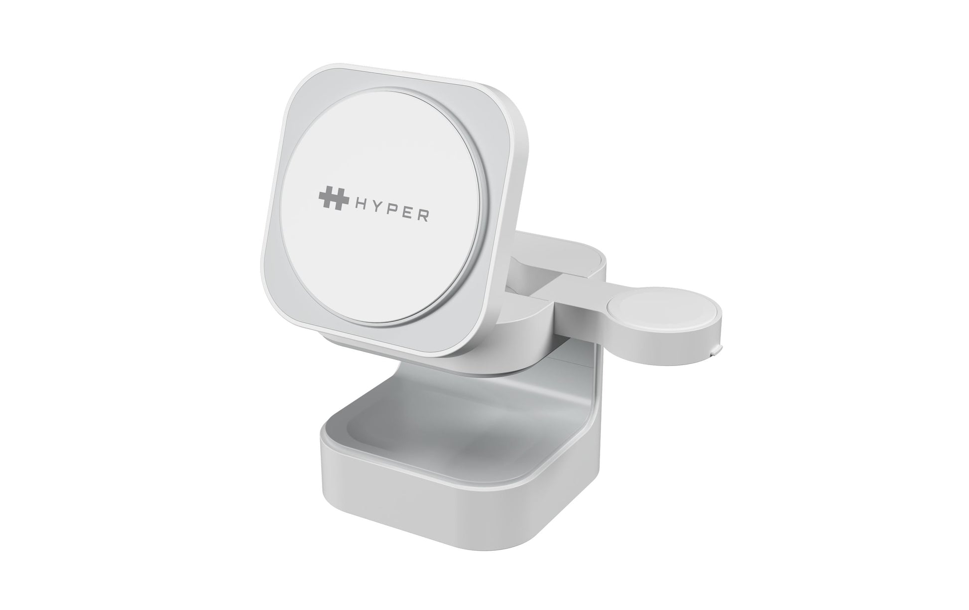 Hyper Ladestation – Qi2, magnetisch, 3× gleichzeitig