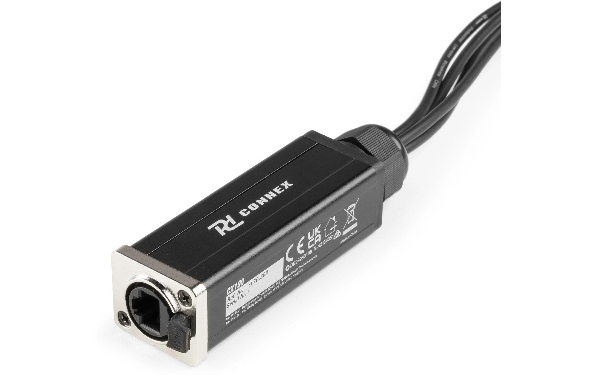 PD-Connex XLR-Kabel – RJ45 auf 4× XLR (3-pol, Stecker) – 0,7 m